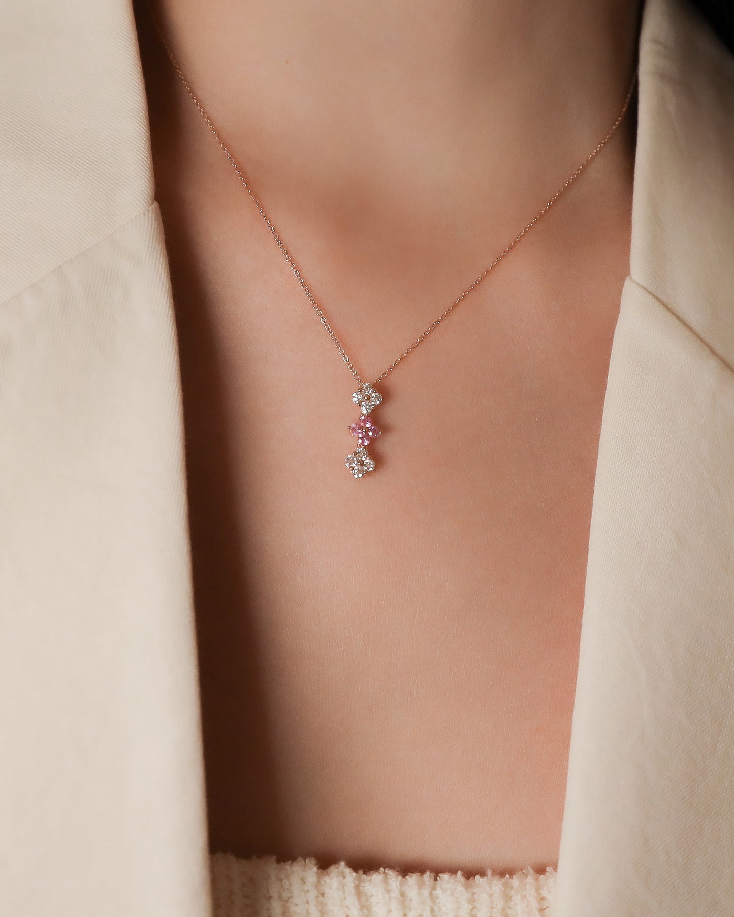 Clarie Sapphire Necklace