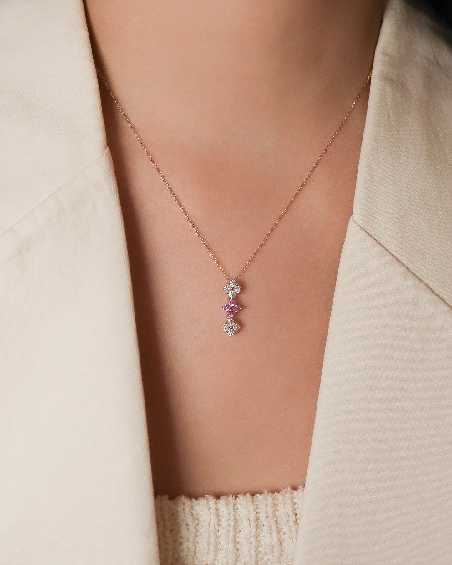 Clarie Sapphire Necklace
