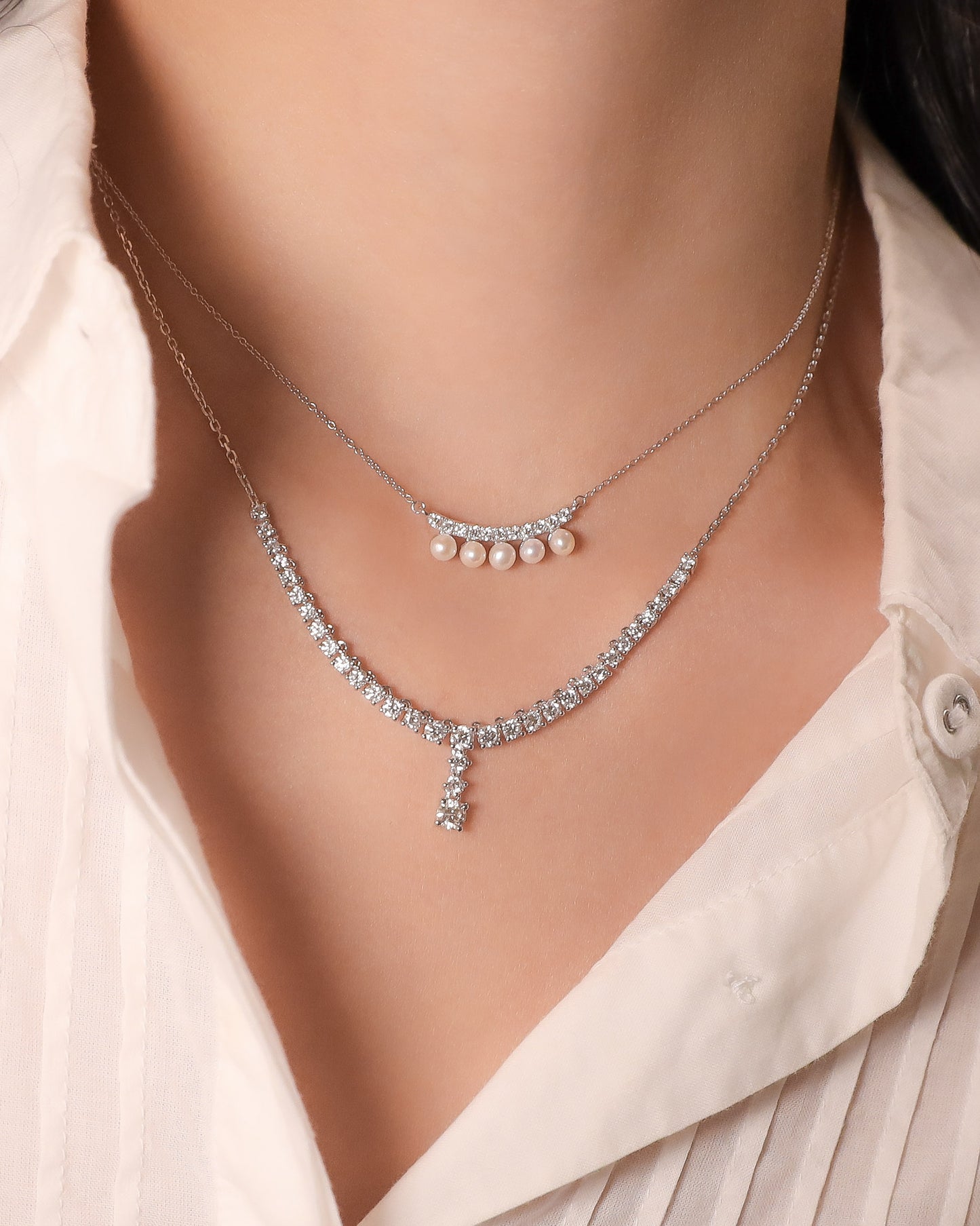 Autumn Diamond Necklace