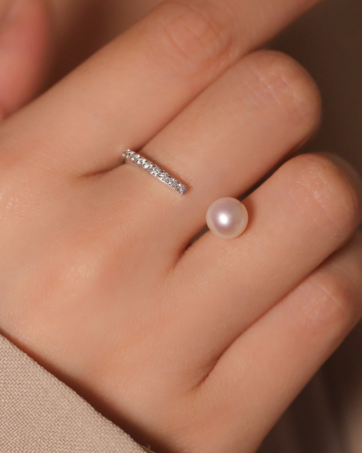 Elena Pearl Ring