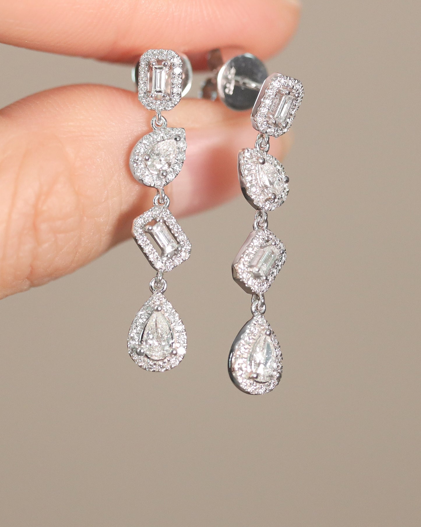 Jolie Diamond Earring