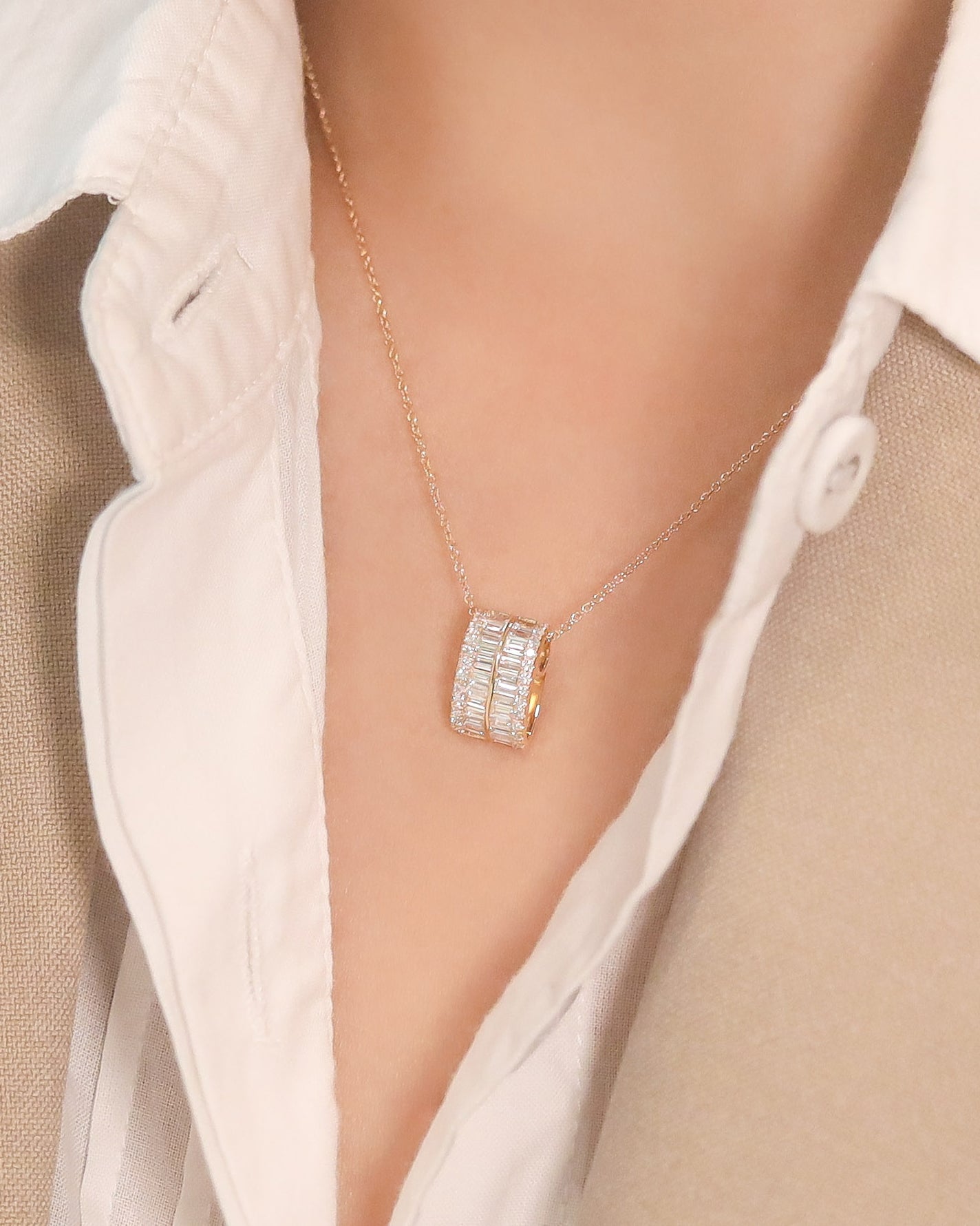 Evelyn Diamond Necklace