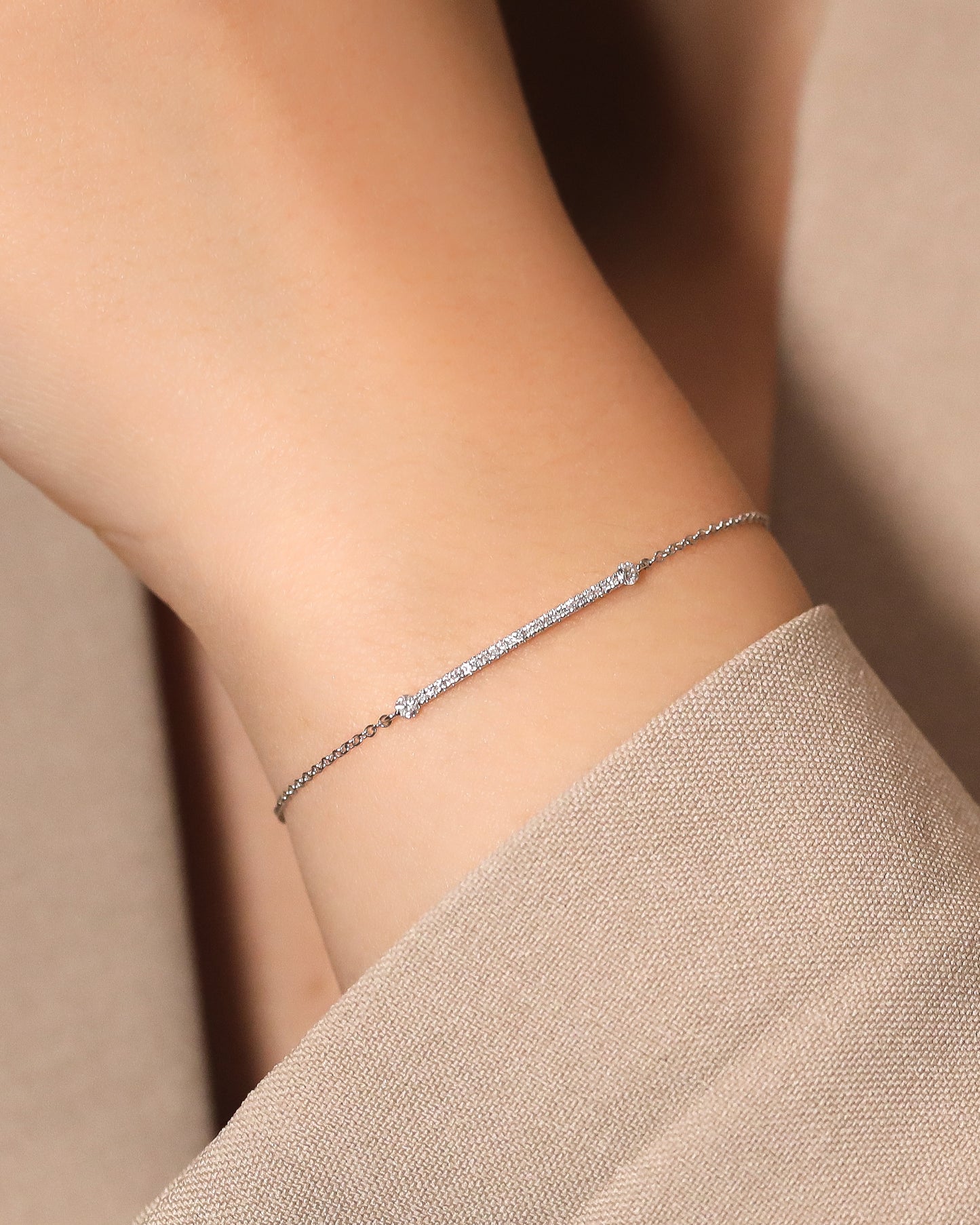 Lux Line Diamond Bracelet