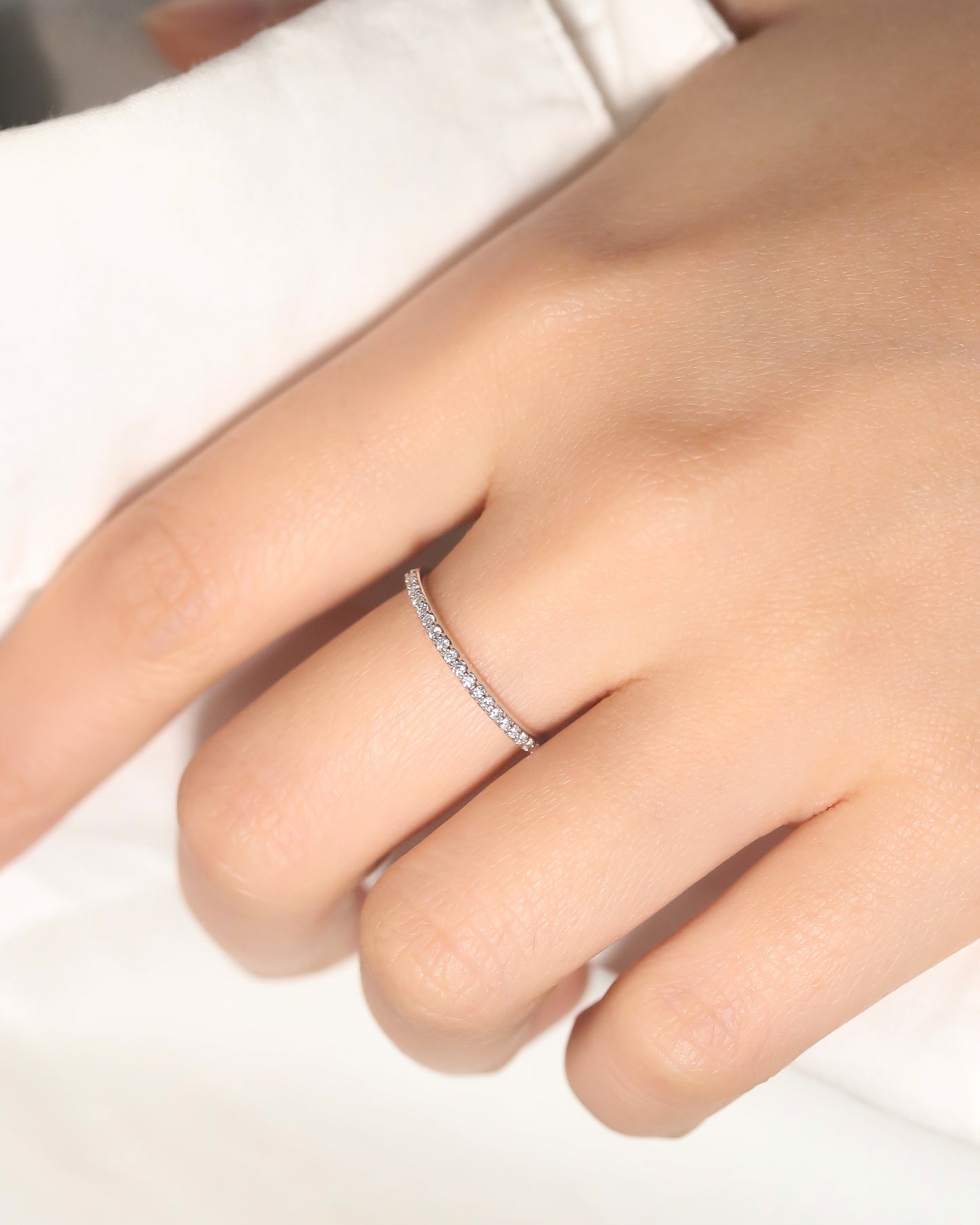 Lyn Petite Diamond Ring