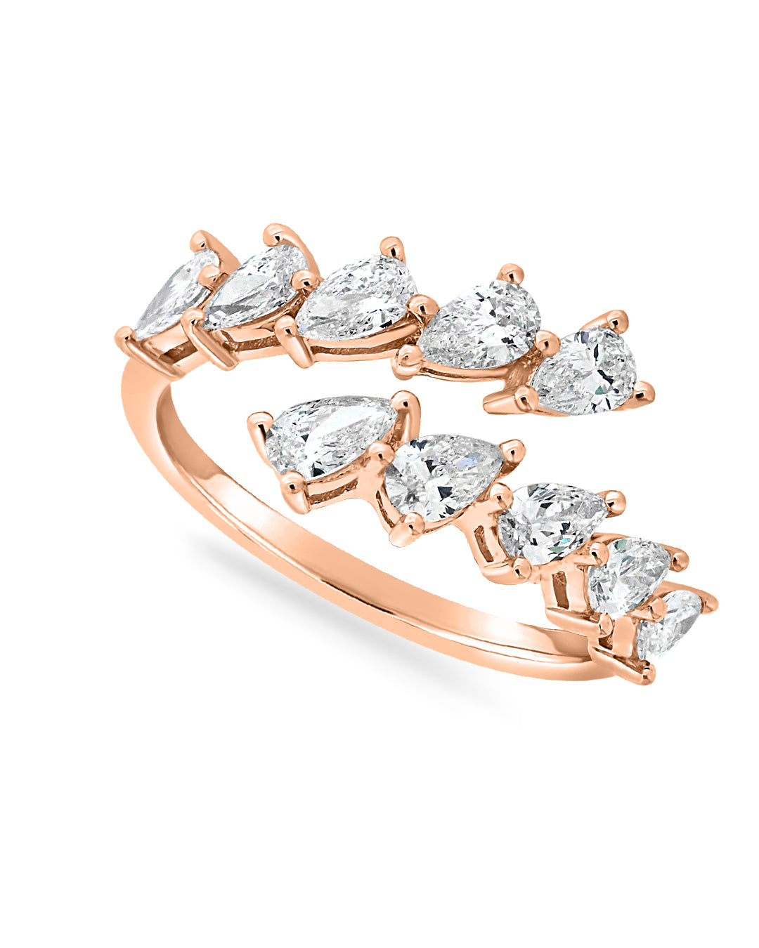 Amber Diamond Ring