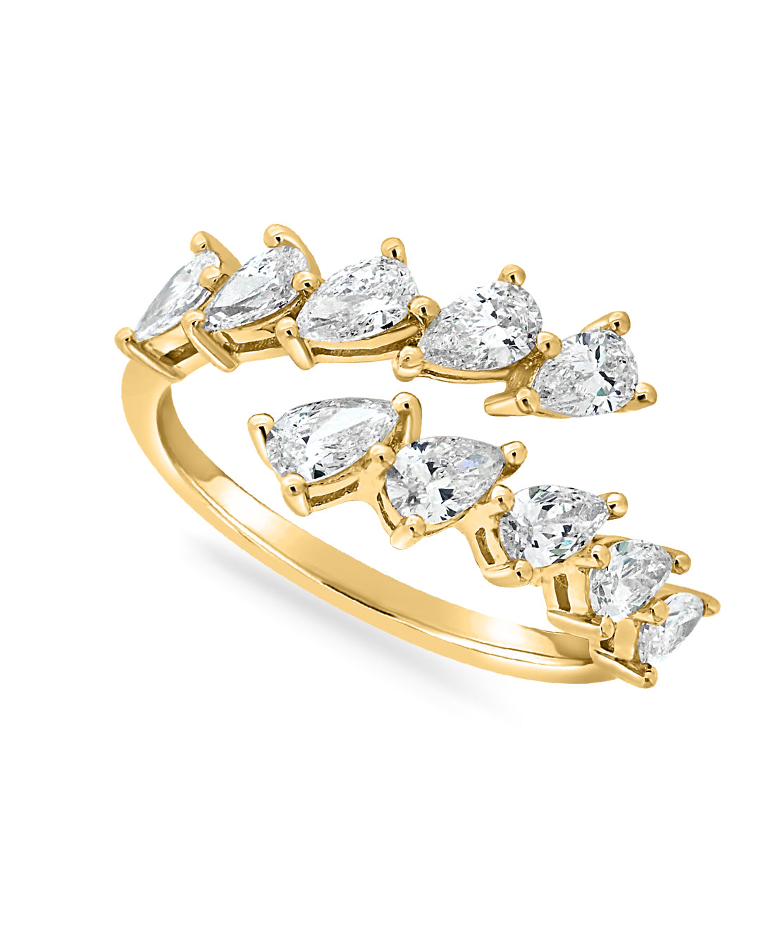 Amber Diamond Ring