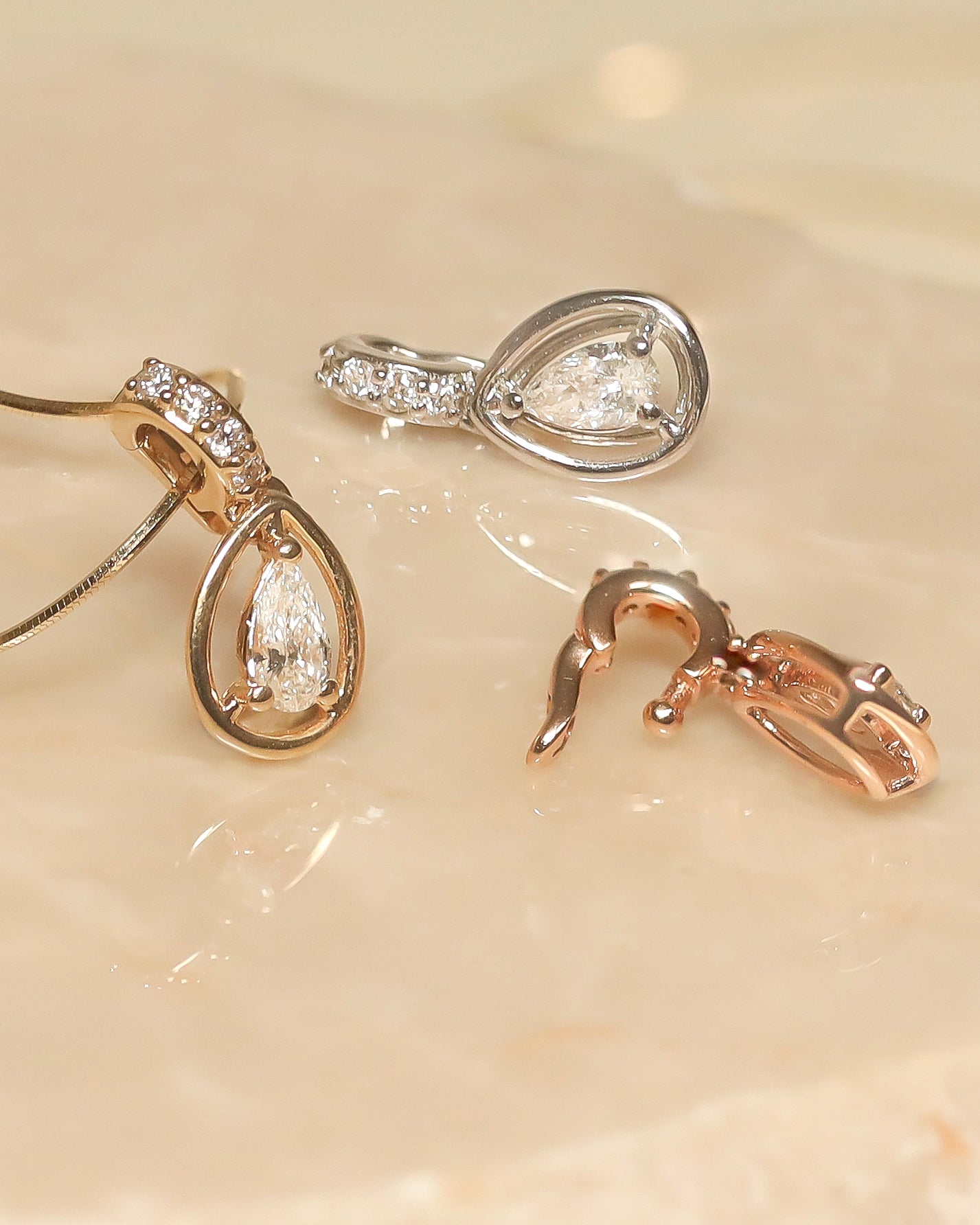 【Effortless Chic】Solitaire Diamond Pandant