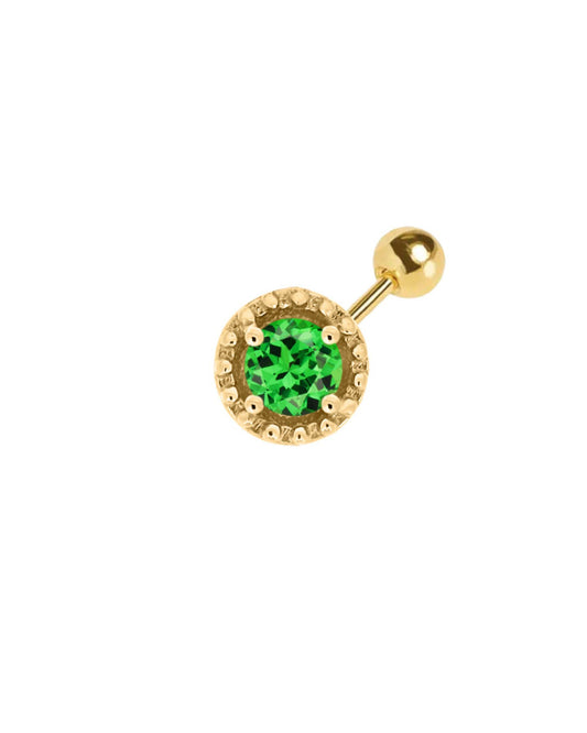 【Effortless Chic】Sofia Tsavorite Diamod Piercing