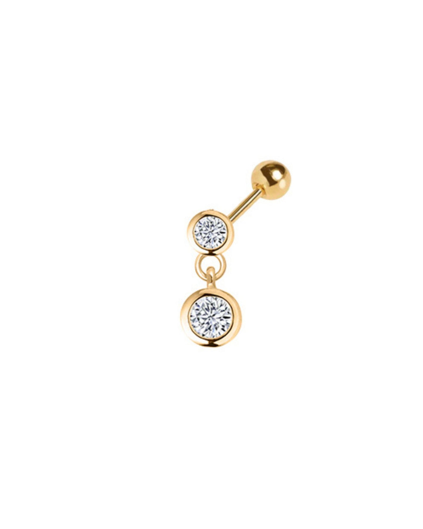 【Effortless Chic】Skyla Diamod Piercing