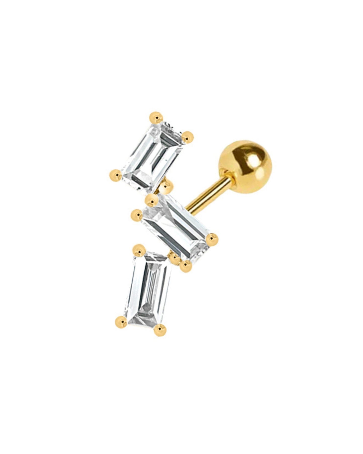 【Efforless Chic】Rylee Diamod Piercing