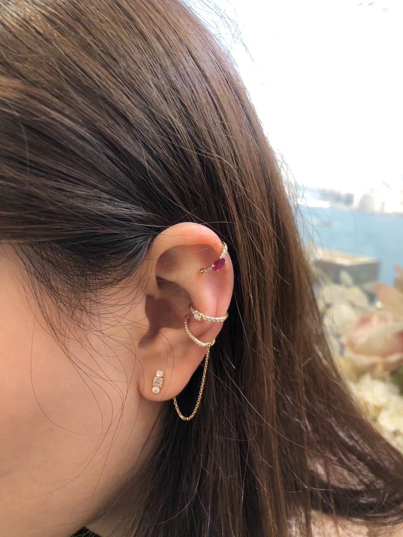 Joyce Diamond Earcuff (Single)