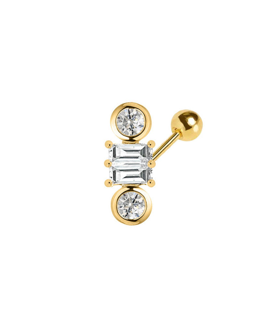 【Effortless Chic】Riley Diamod Piercing