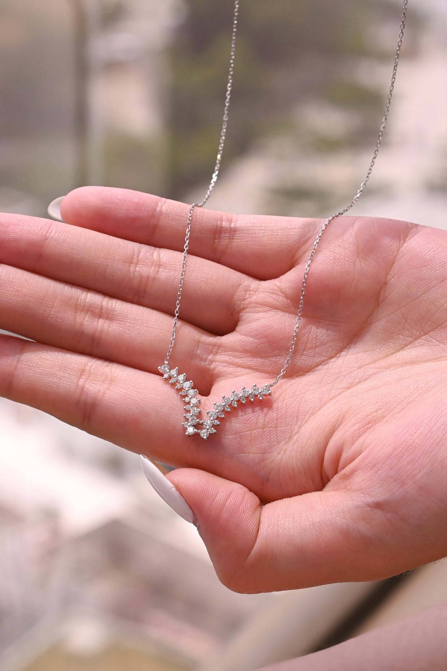 Bertha Dia Necklace
