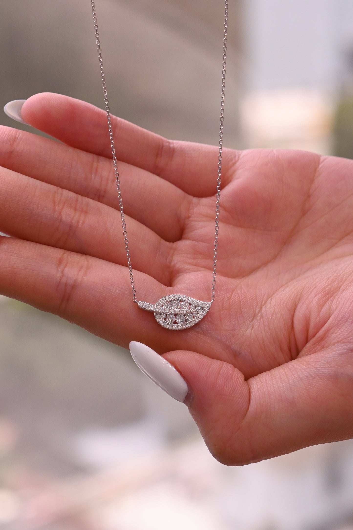 Beryl Dia Necklace