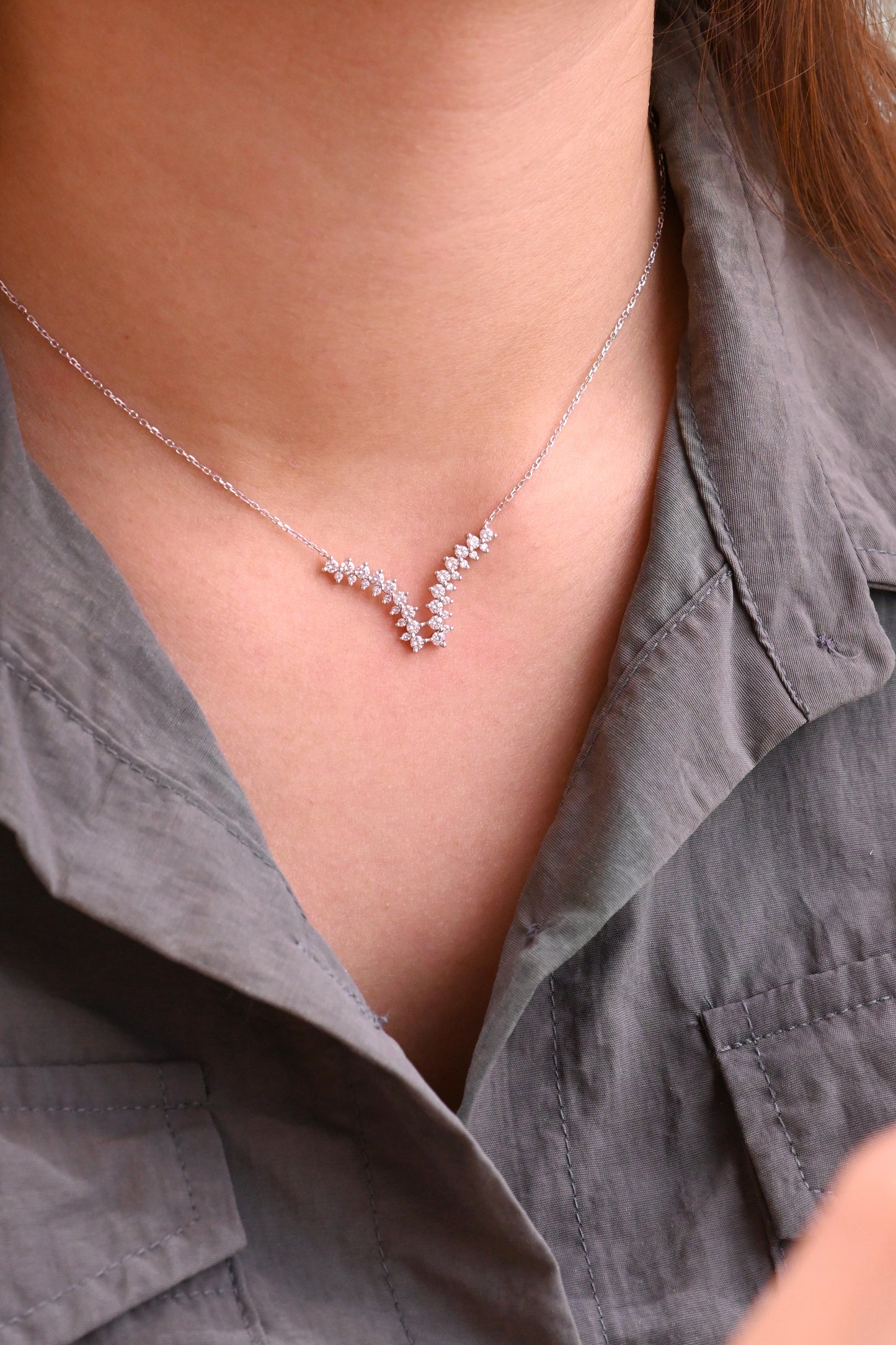 Bertha Dia Necklace
