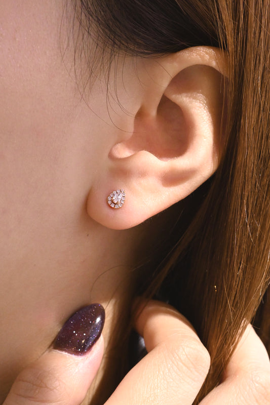 Xmas Special|Ida Pear Diamond Earring