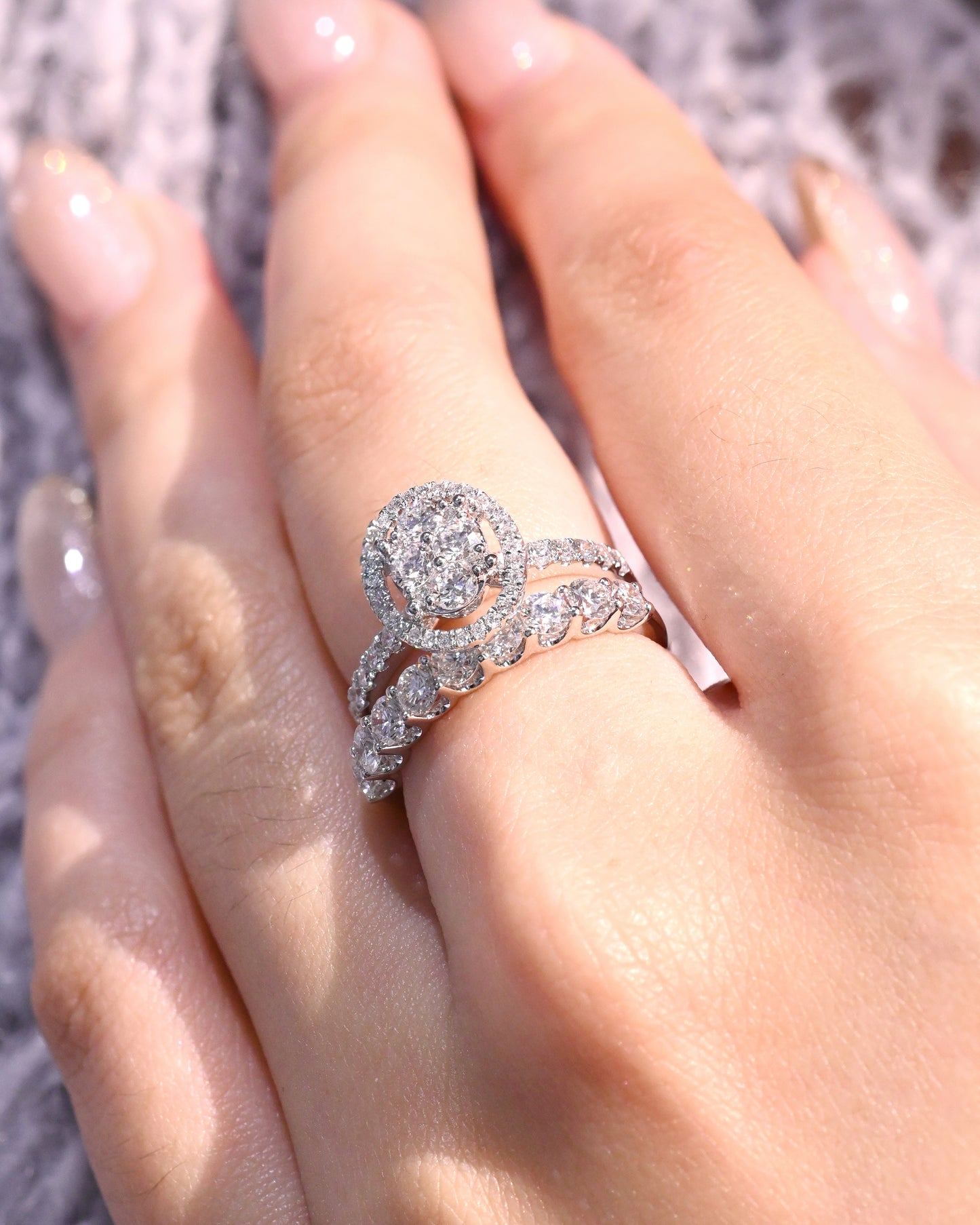 Blanche Diamond Ring