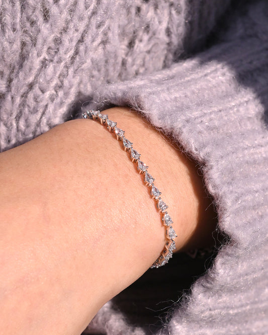 Betsy Dia Tennis Bracelet