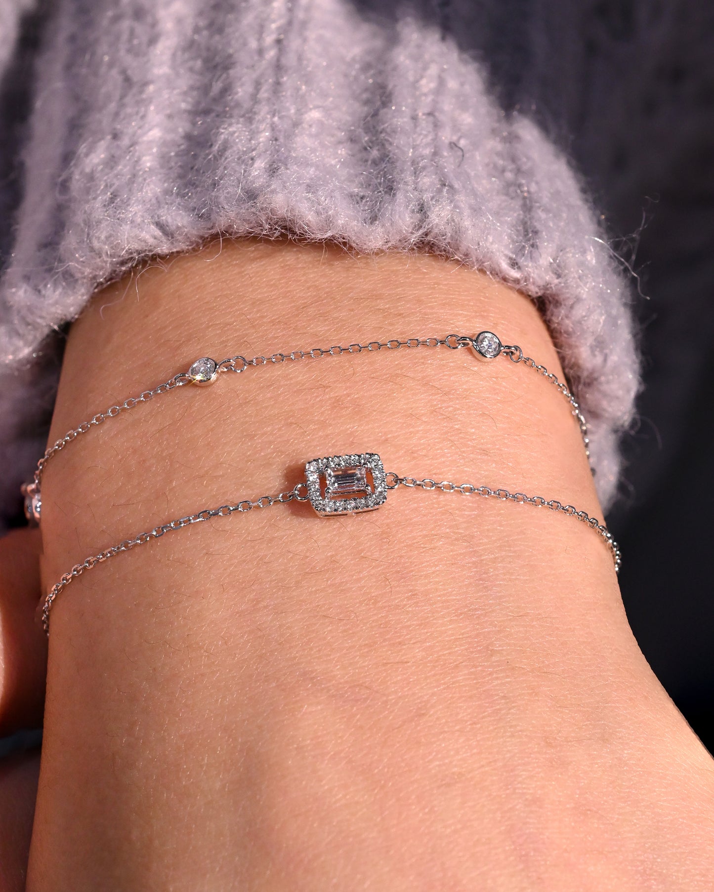 Aria Emerald-Cut Bracelet