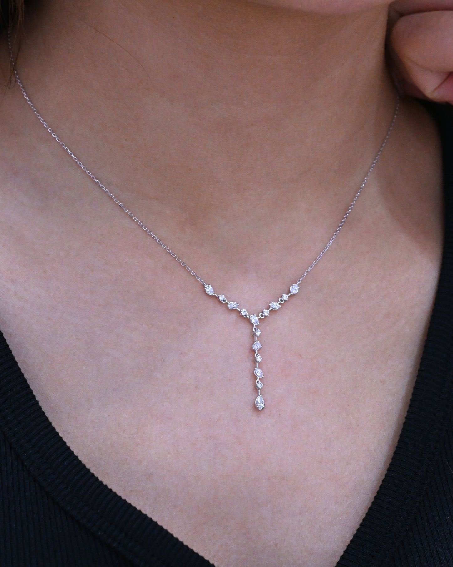 Alva Dia & Mq & Pr Necklace