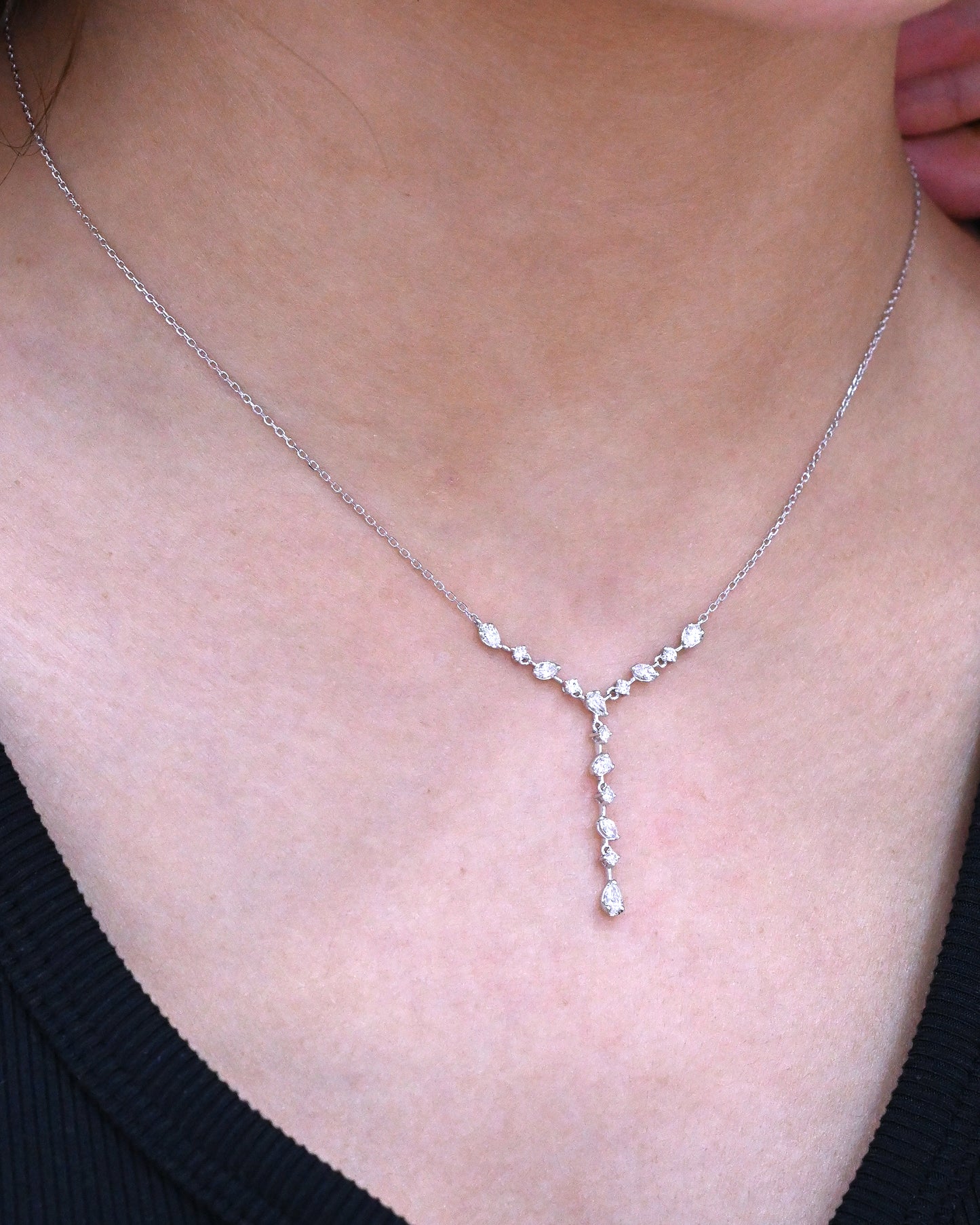 Alva Dia & Mq & Pr Necklace