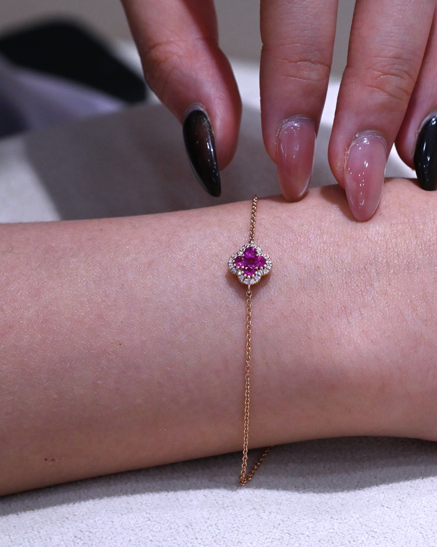 Daria Sapphire Diamond Bracelet