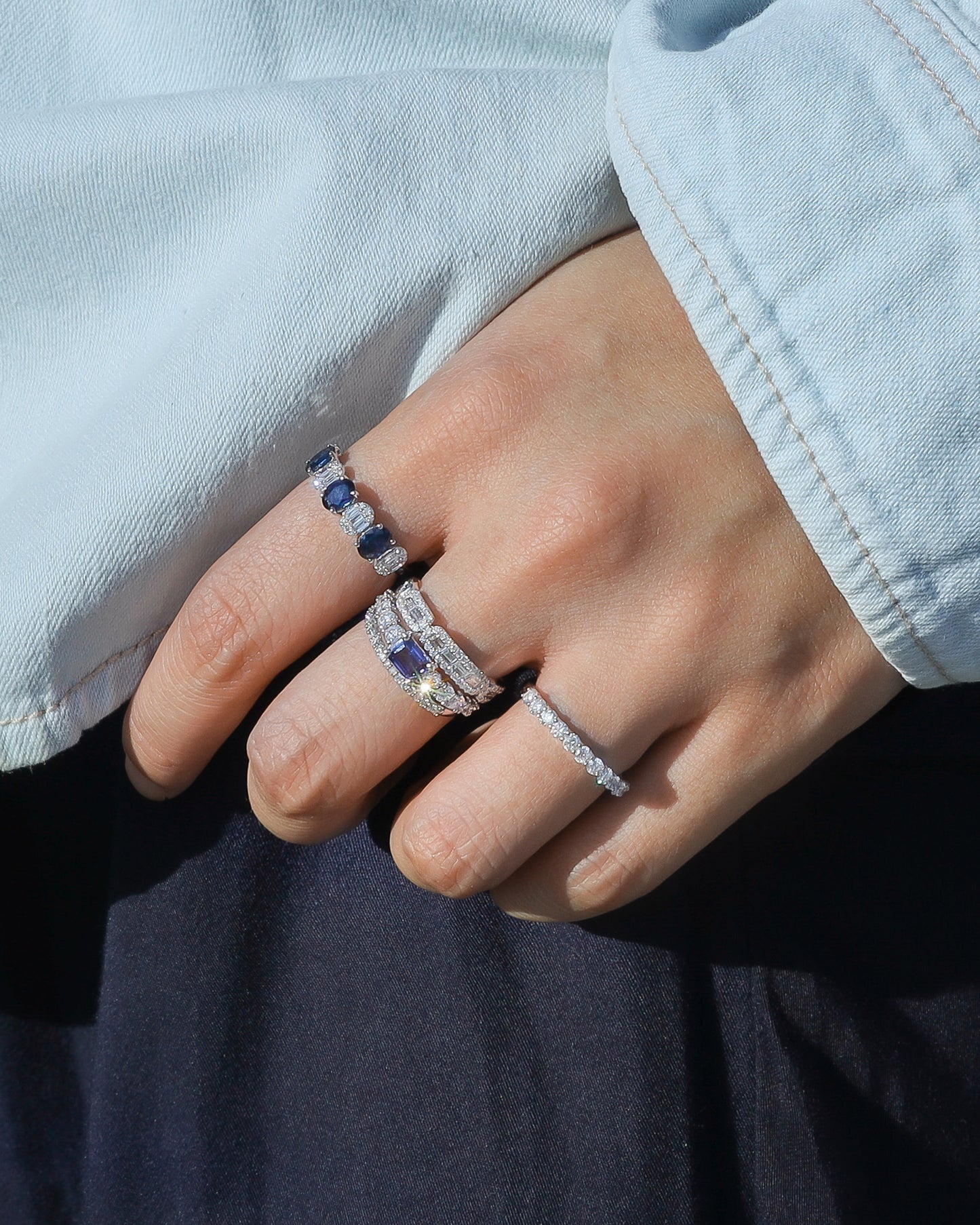 Icy Diamond Ring