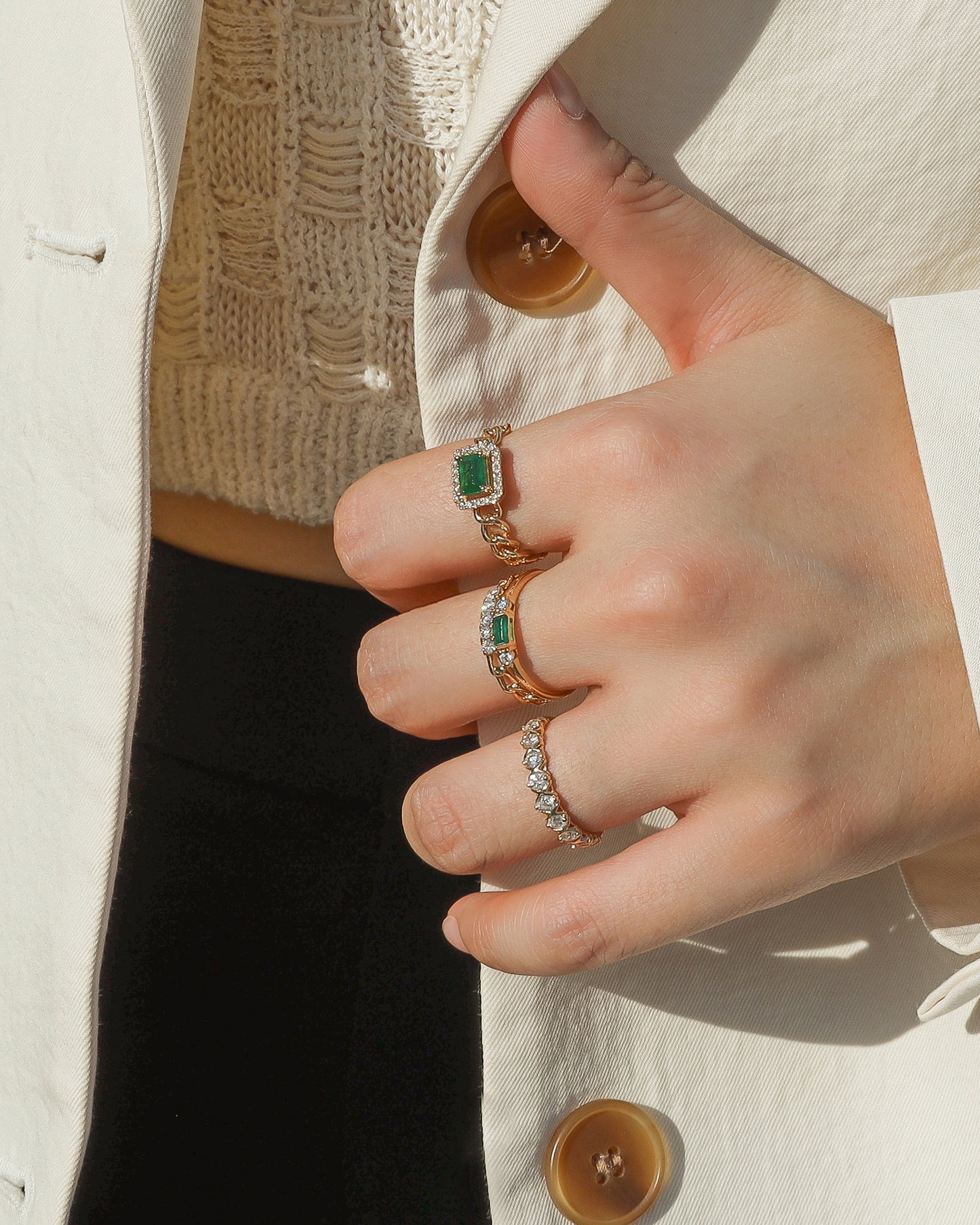 Ava Petite Diamond Ring