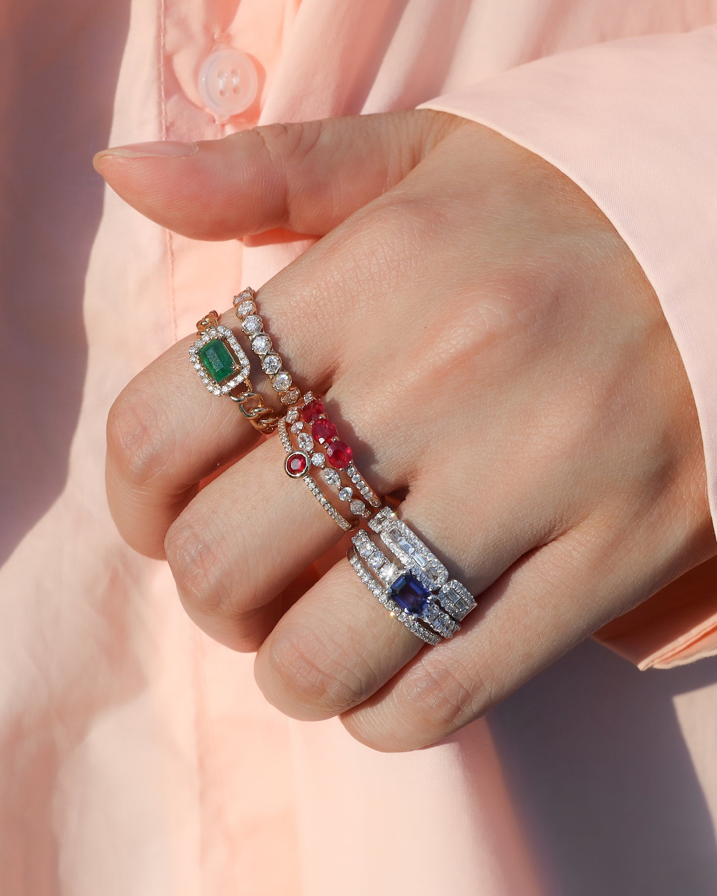 Icy Diamond Ring