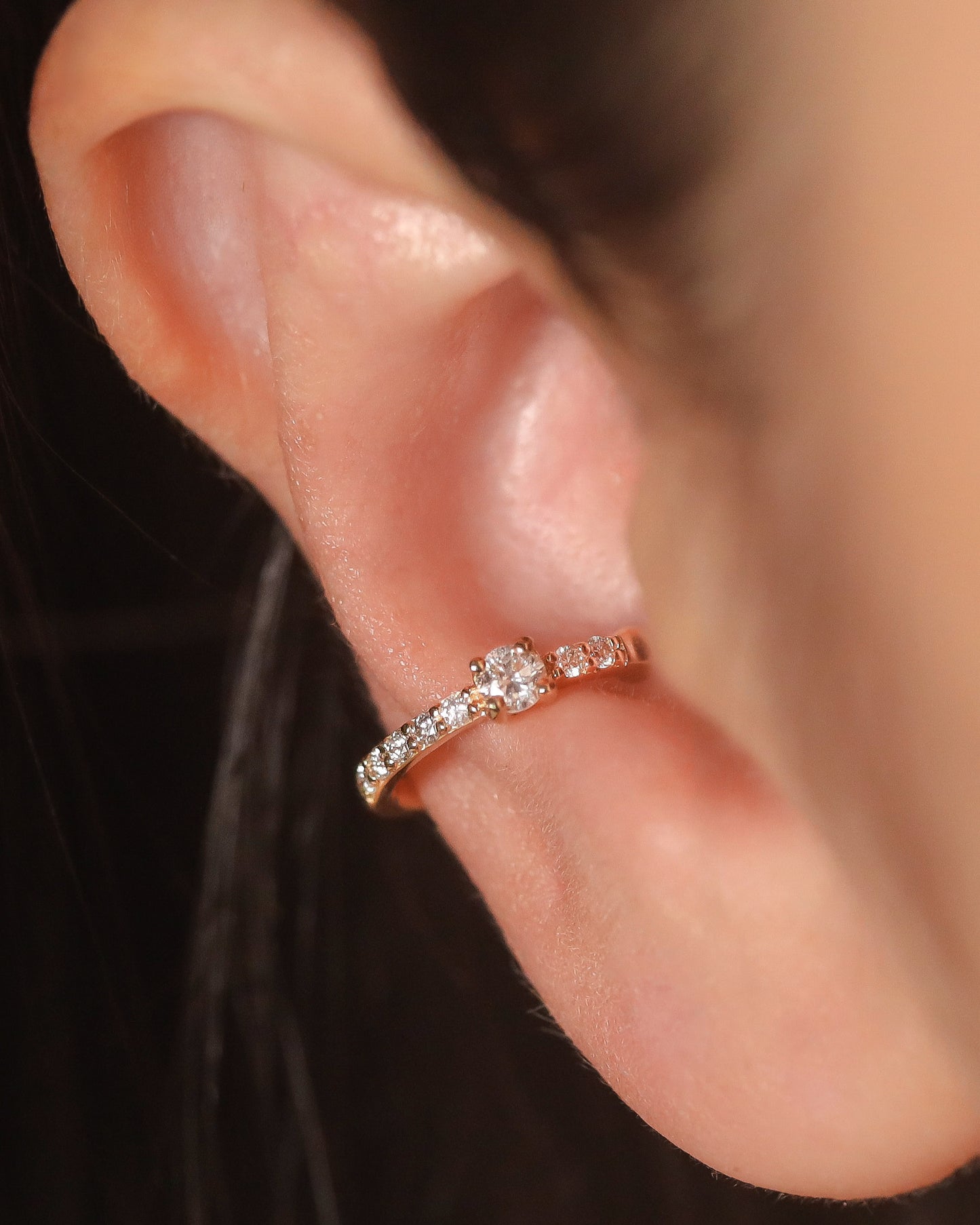 Macie Diamond Earcuff (Single)