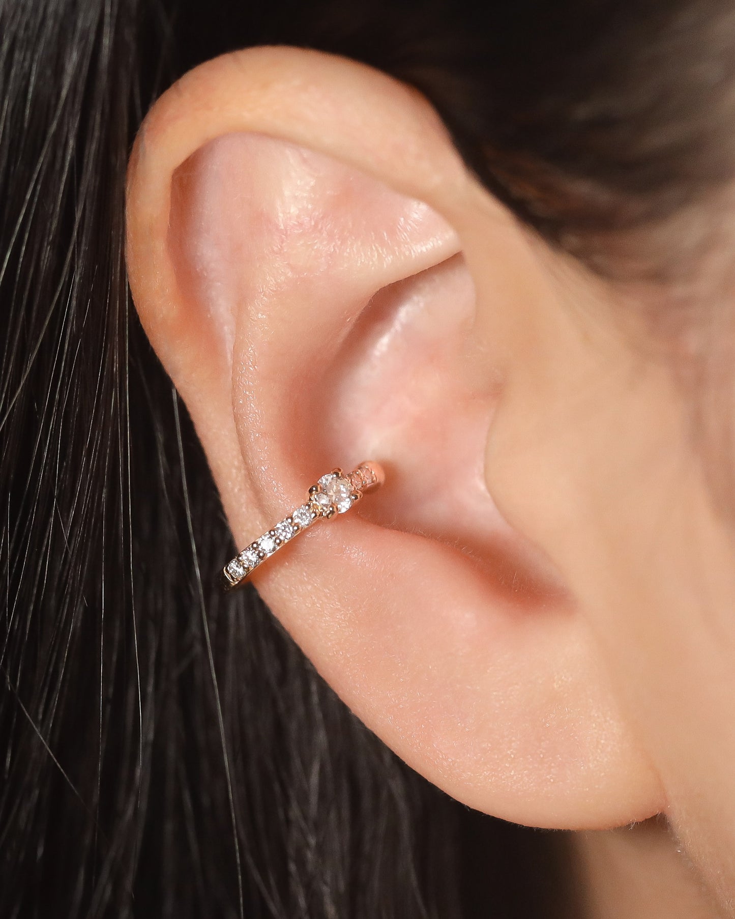 Macie Diamond Earcuff (Single)