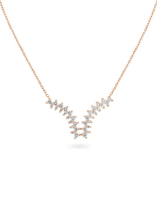 Bertha Dia Antlers Necklace