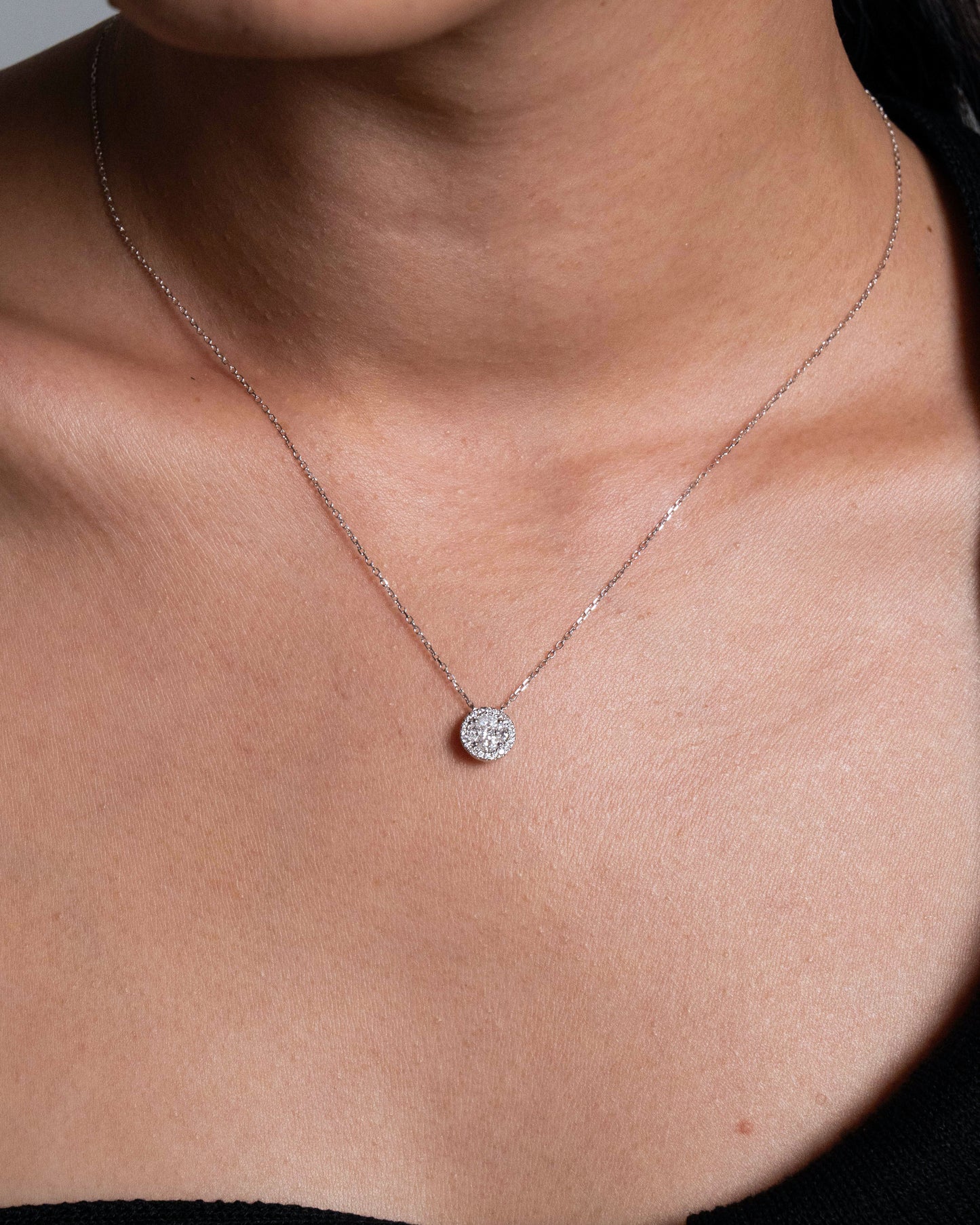 Atalanta Dia & Pc & Mq Necklace