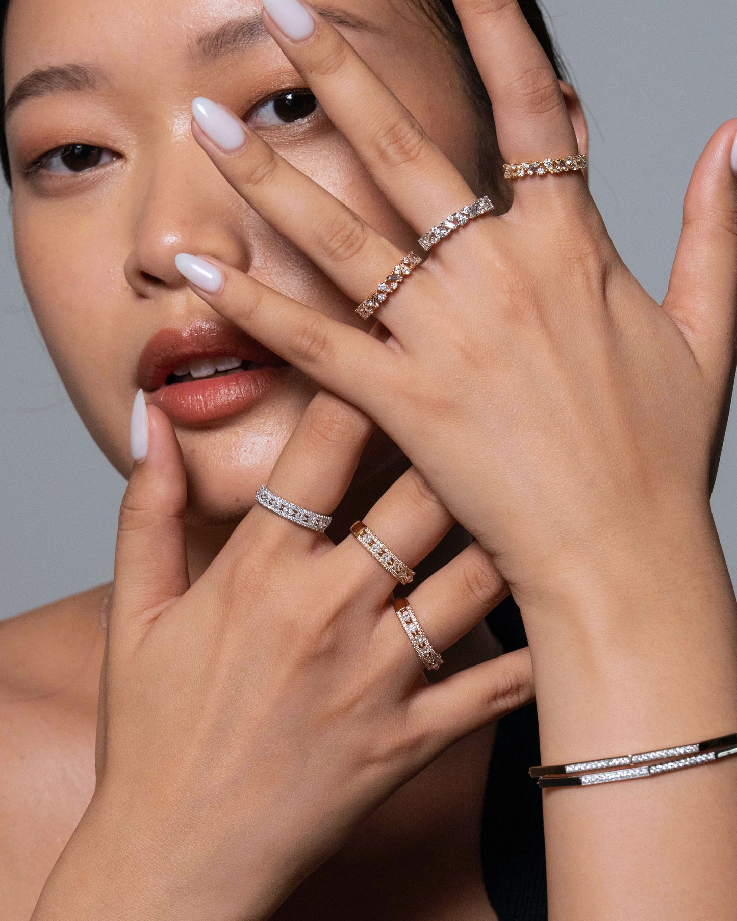 Hanna Diamond Lace Ring