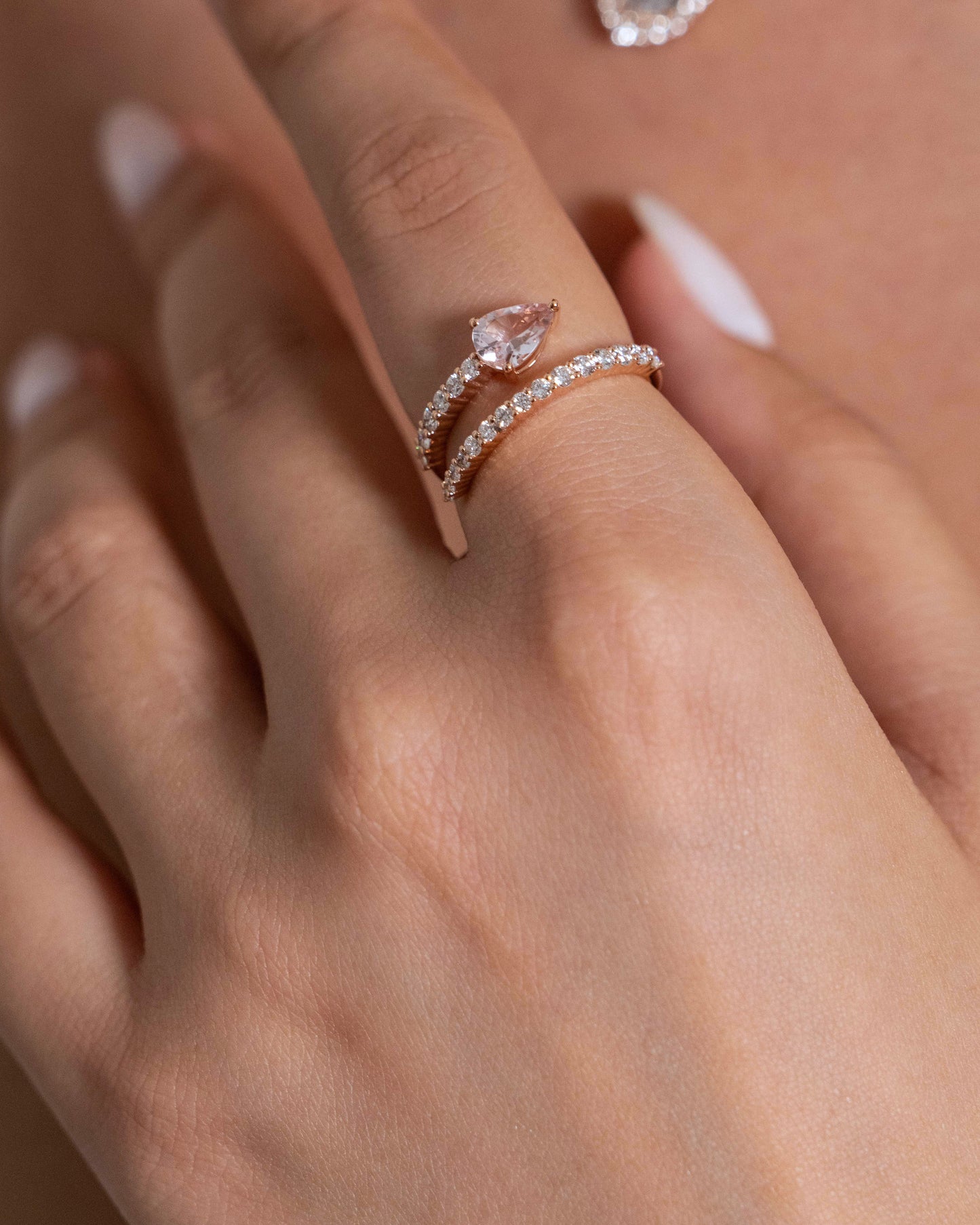Angela Semi Precious Ring