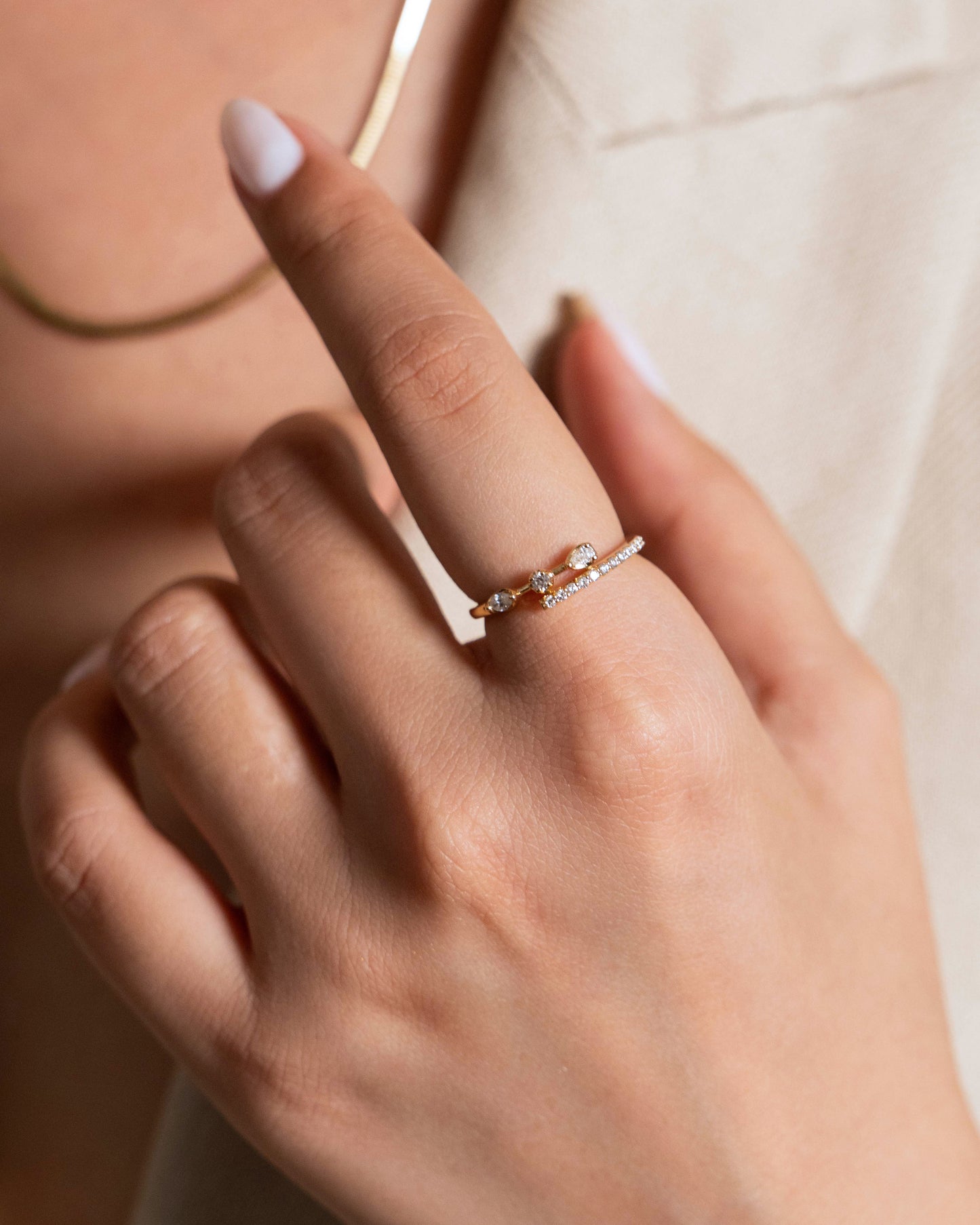 Afra Diamond Ring