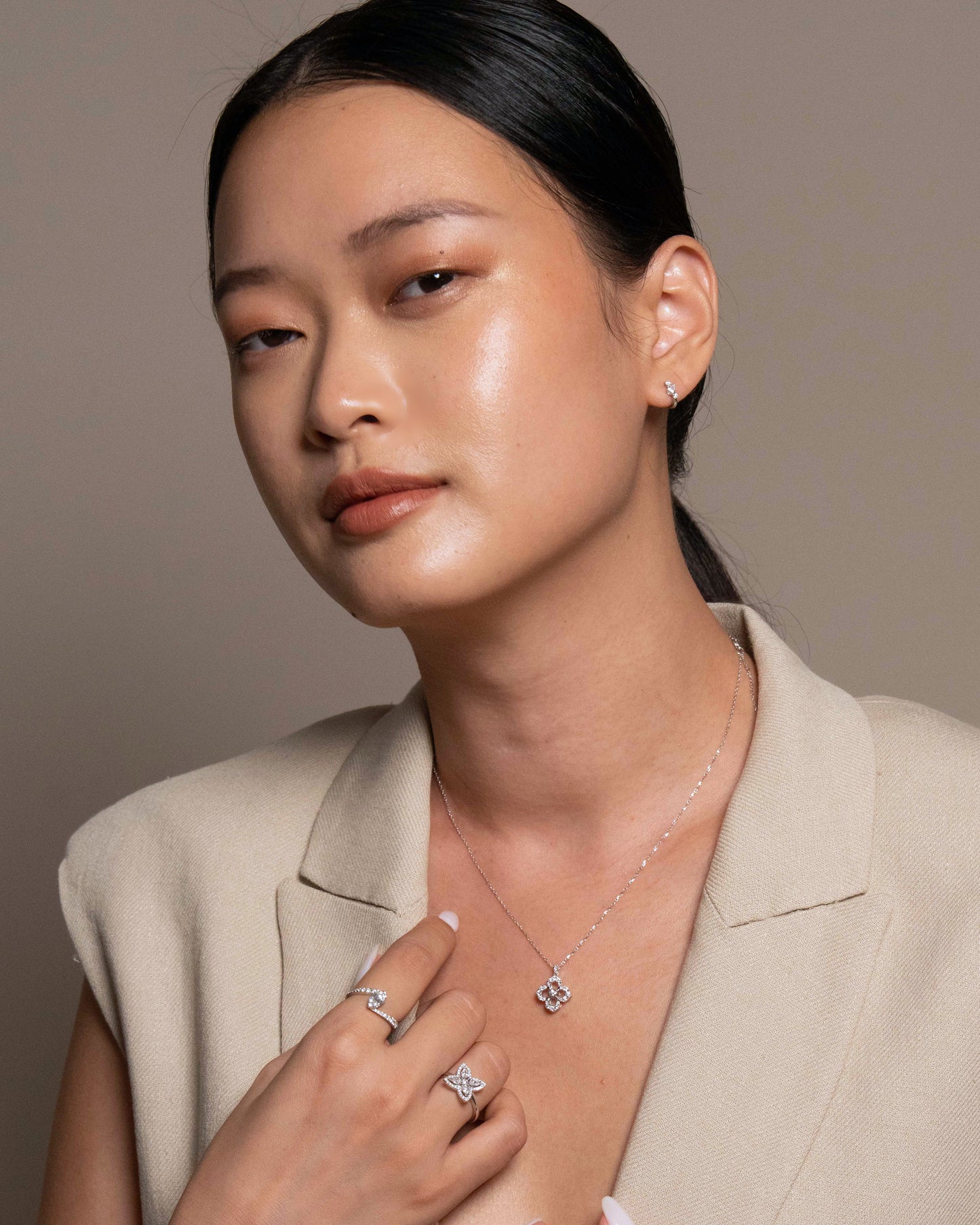Andrea Diamond Earrings