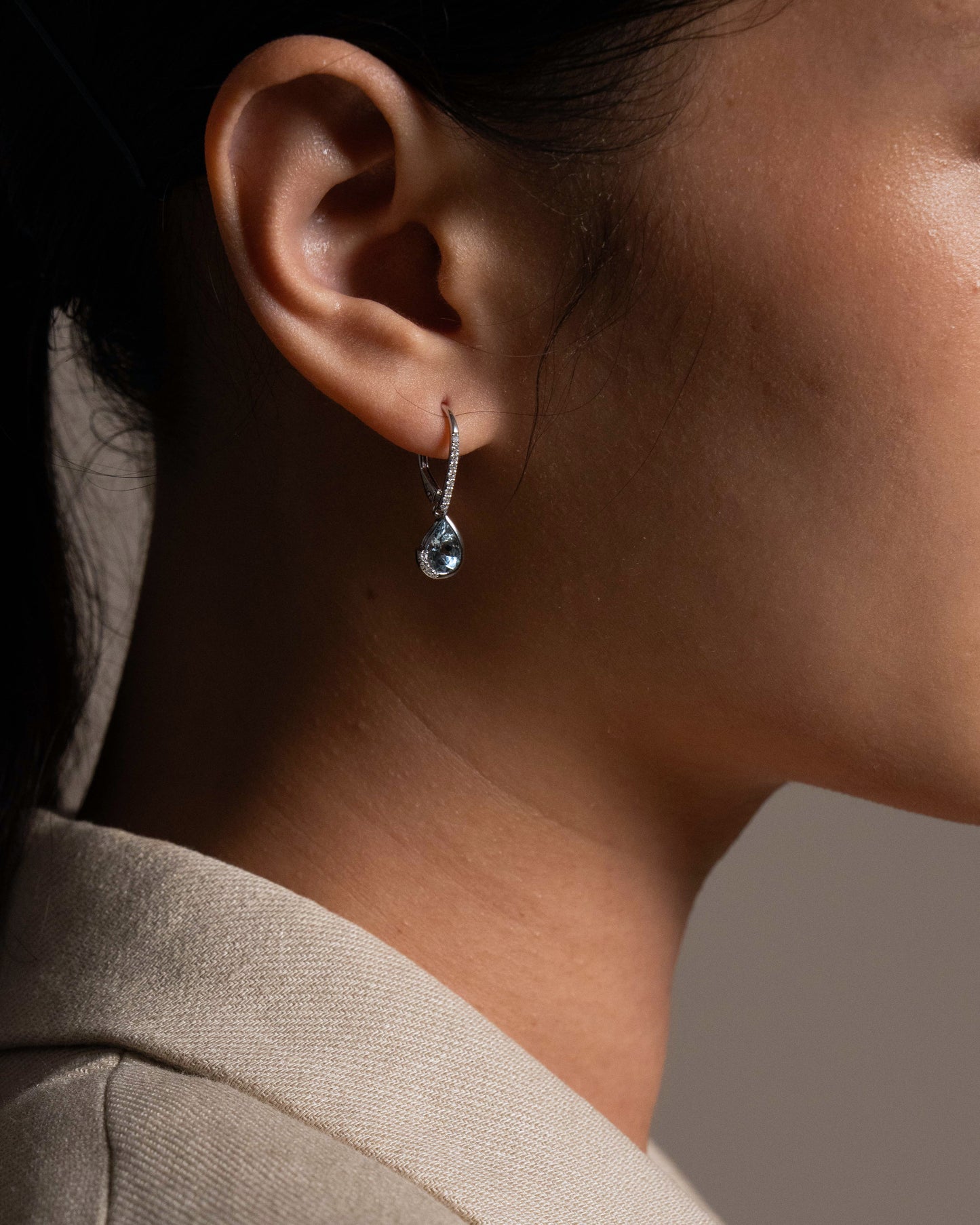 Angela Semi Precious Earrings