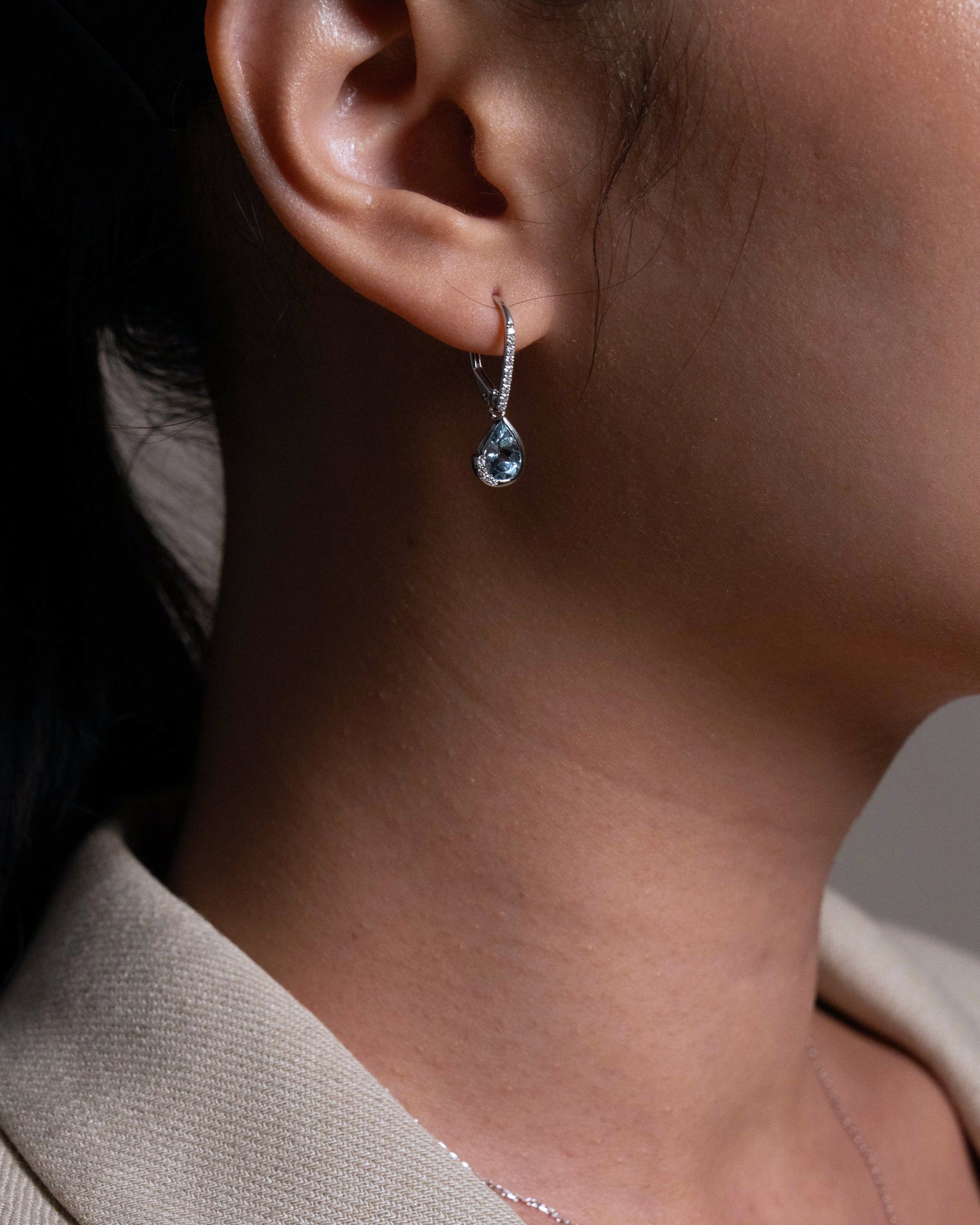 Angela Semi Precious Earrings