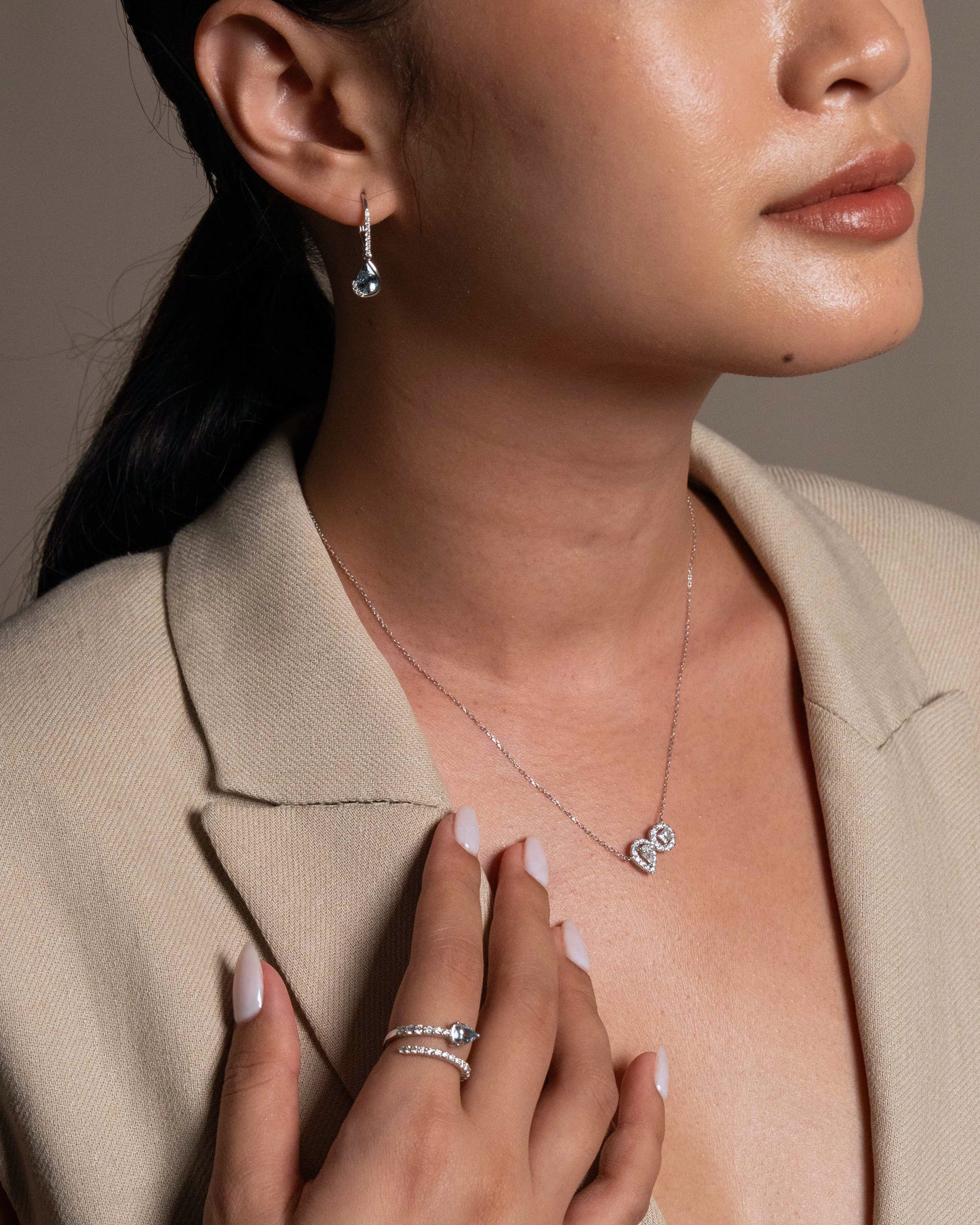 Arlene Dia & Pc & Pr Necklace