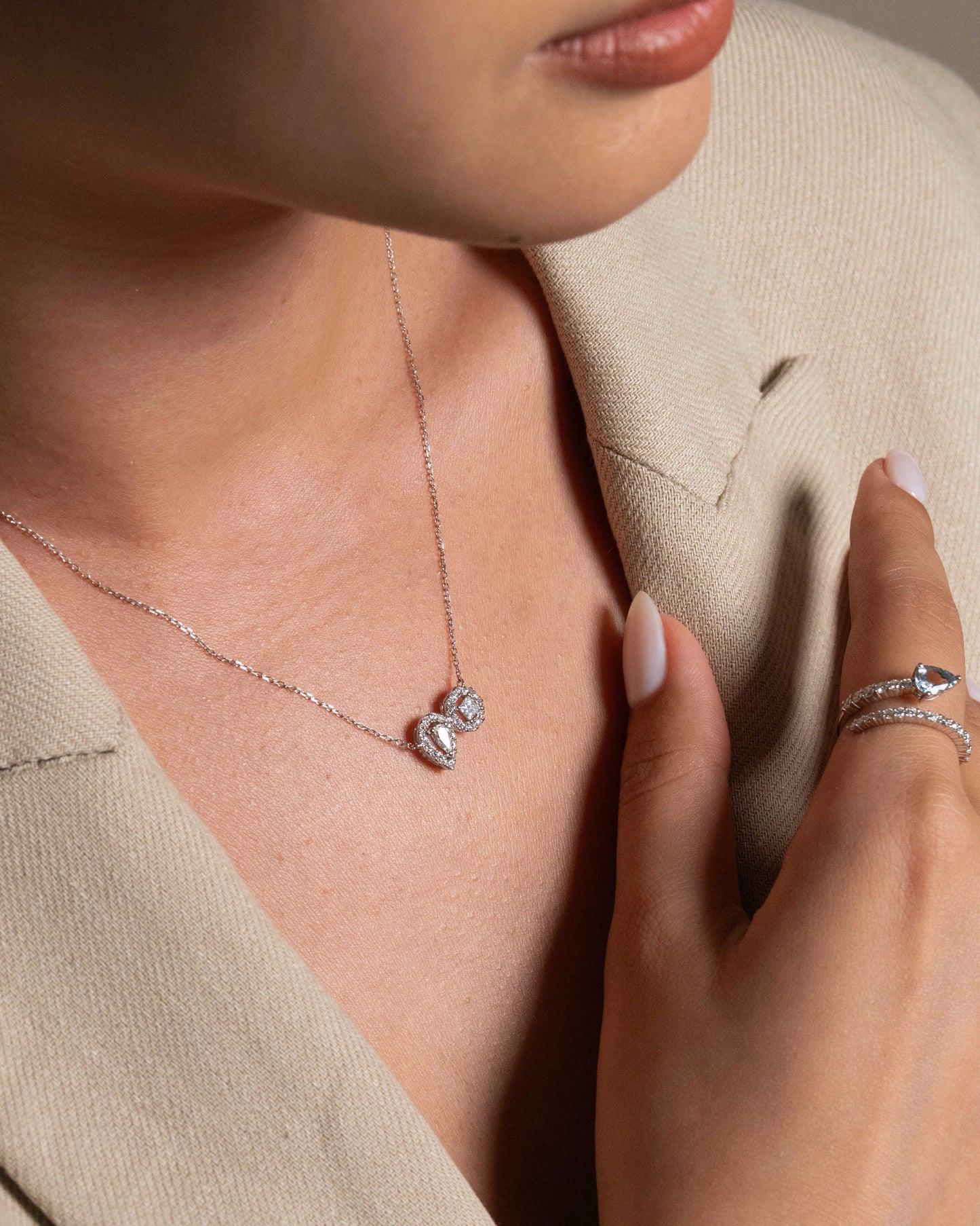 Arlene Dia & Pc & Pr Necklace