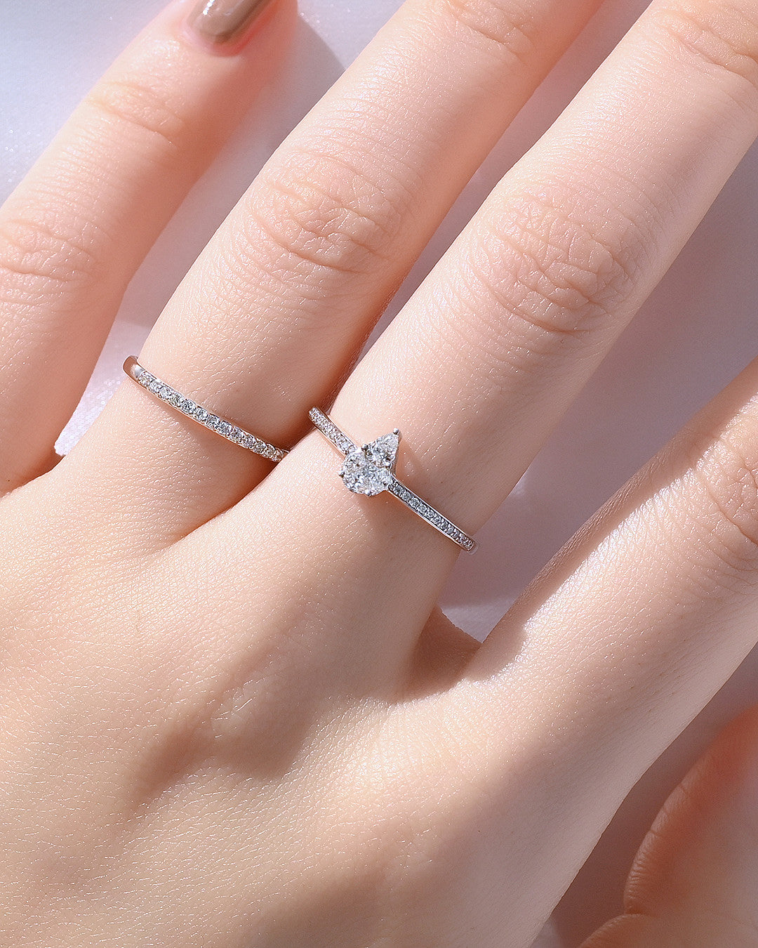 Lyn Petite Diamond Ring