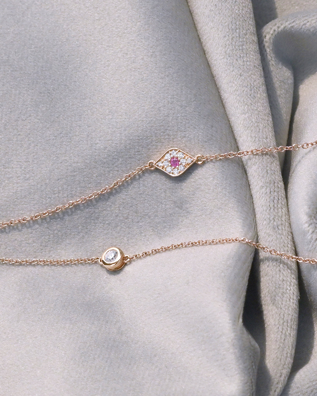 Osa Bezel Diamond Bracelet