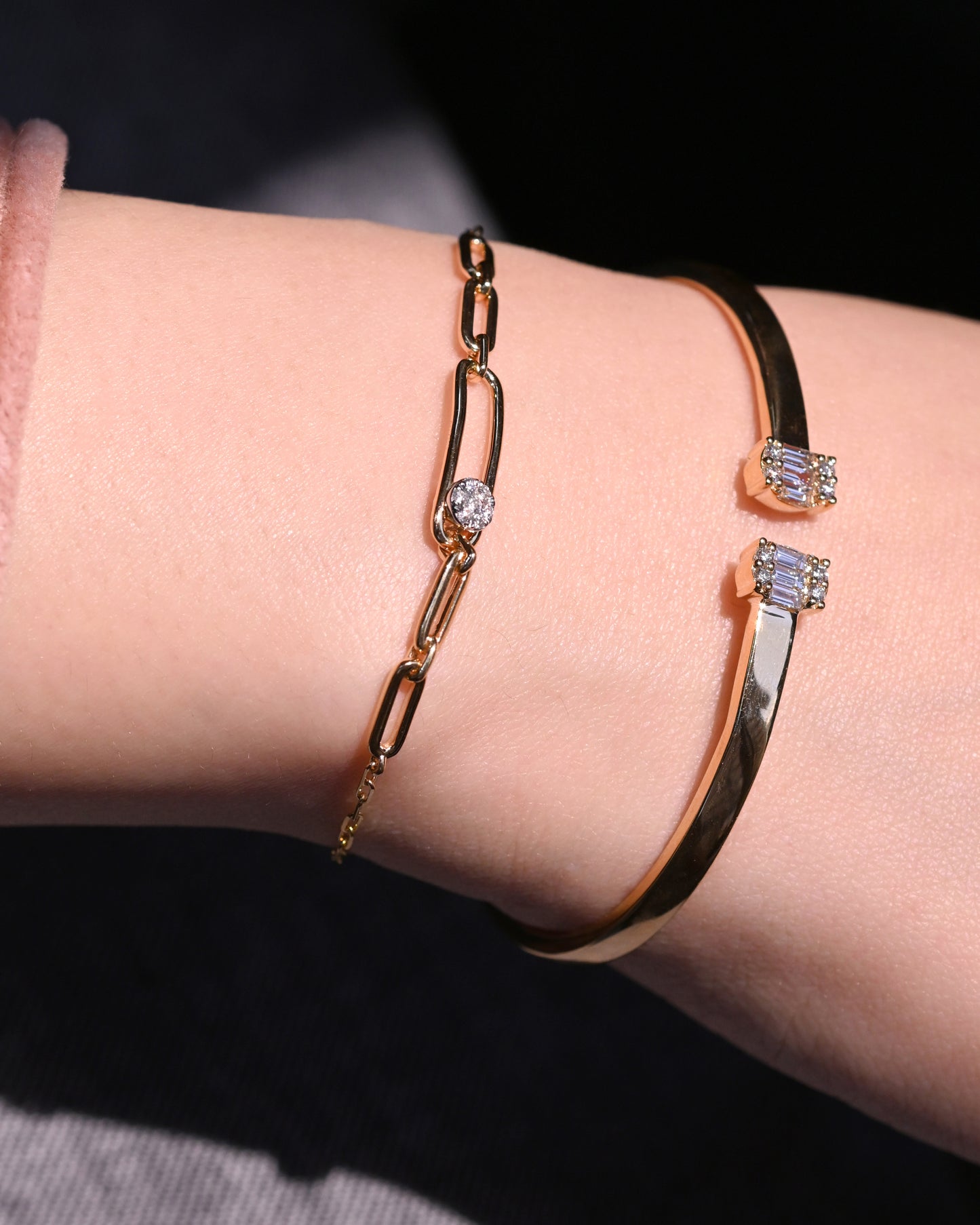 Wes Moving Diamond Bracelet