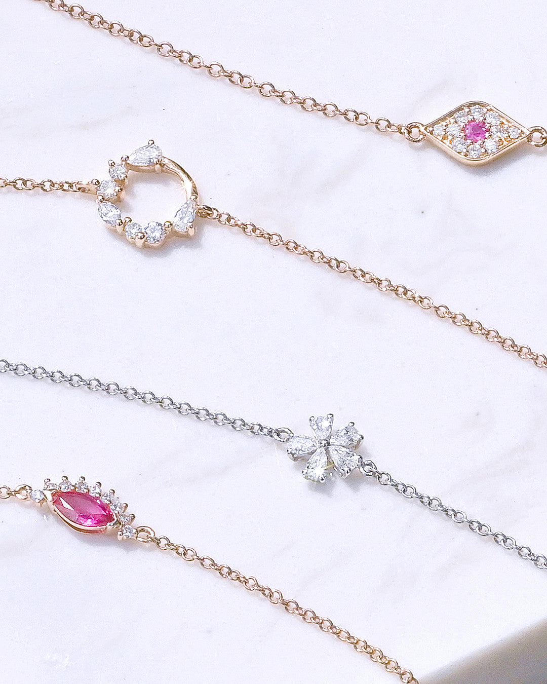 Cas Fancy Diamond Bracelet