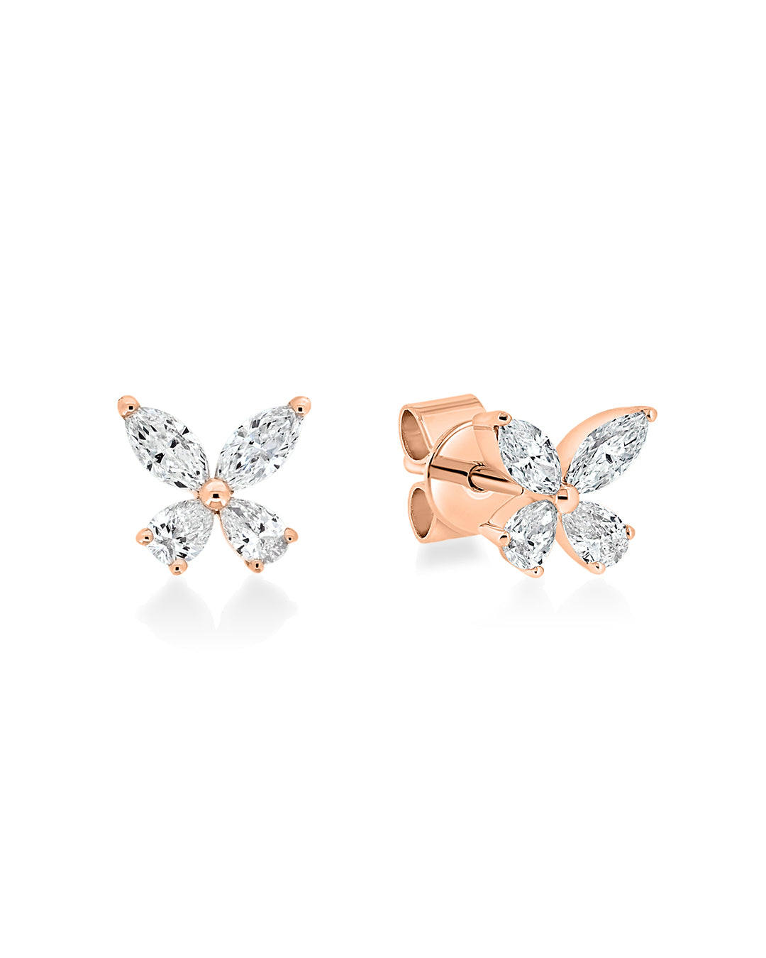 Eva Butterfly Diamond Earring