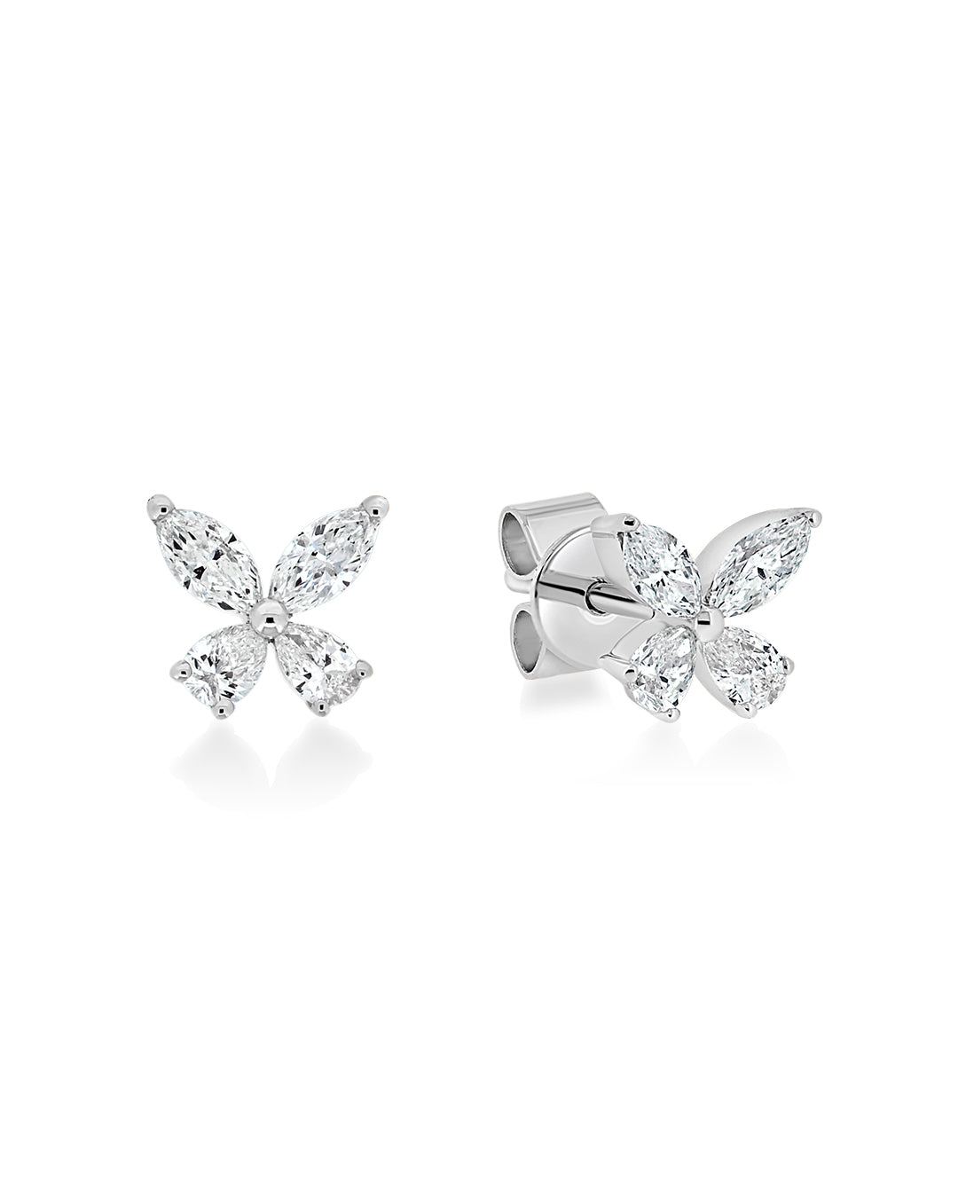 Eva Butterfly Diamond Earring