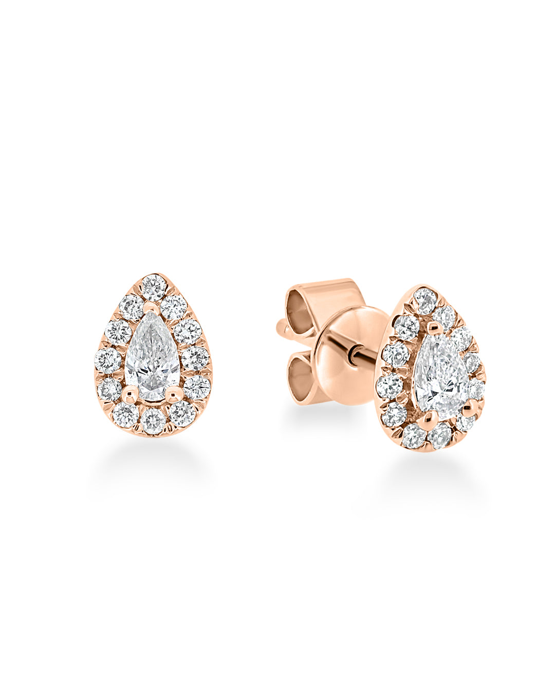 Ida Pear Diamond Earring