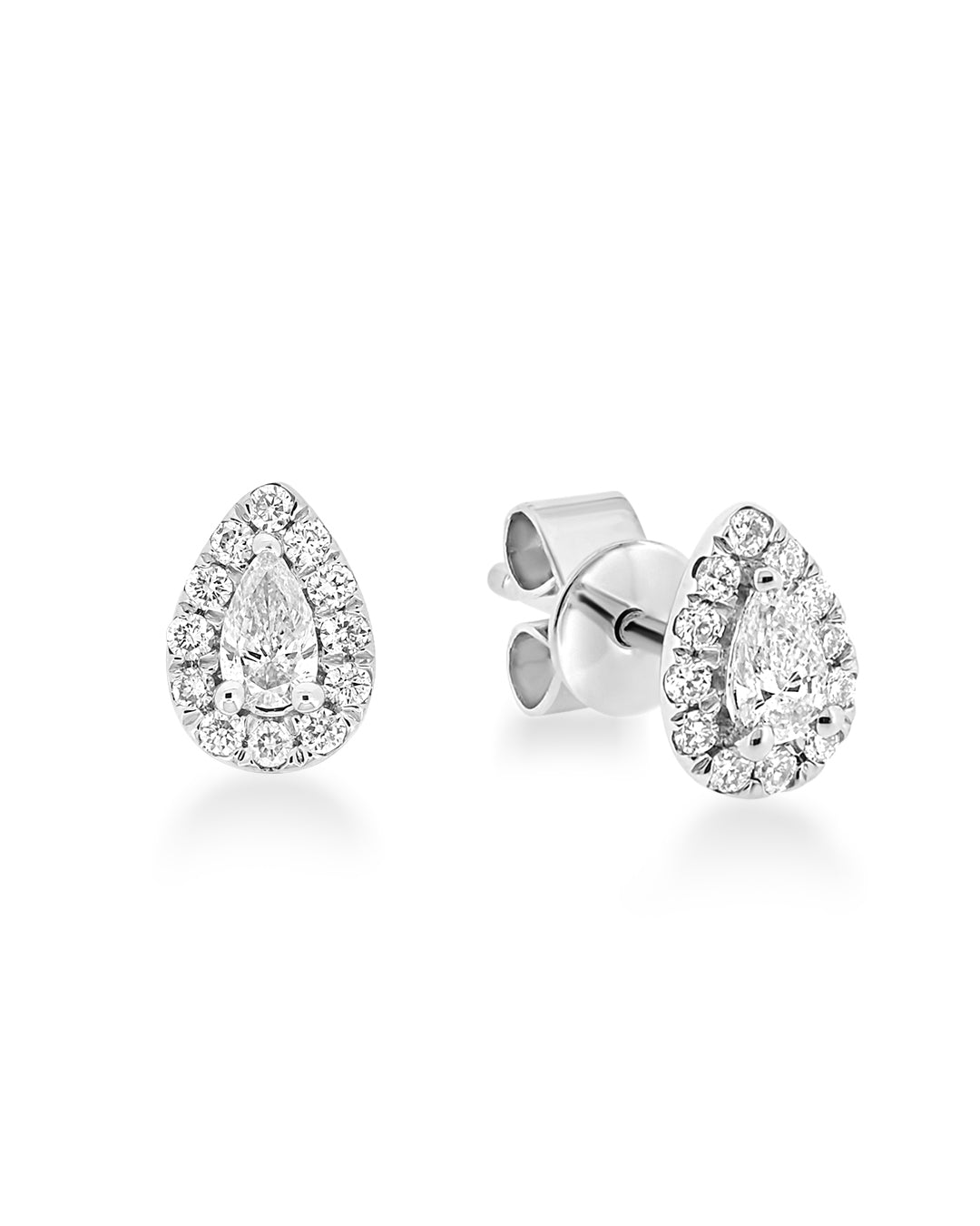 Ida Pear Diamond Earring