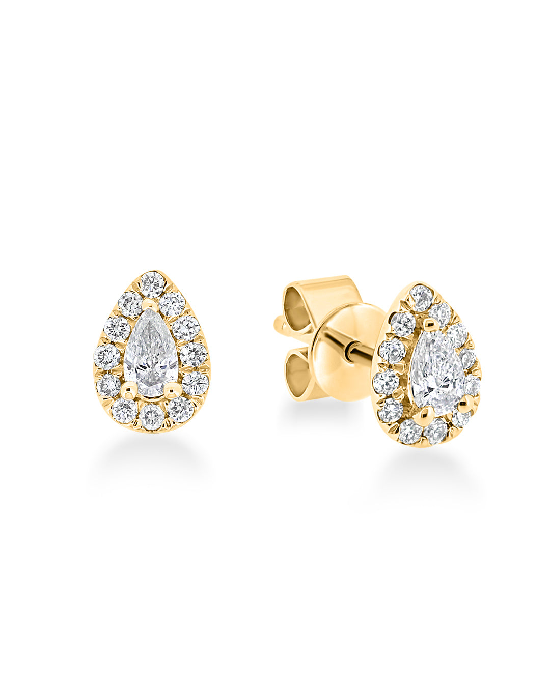 Ida Pear Diamond Earring